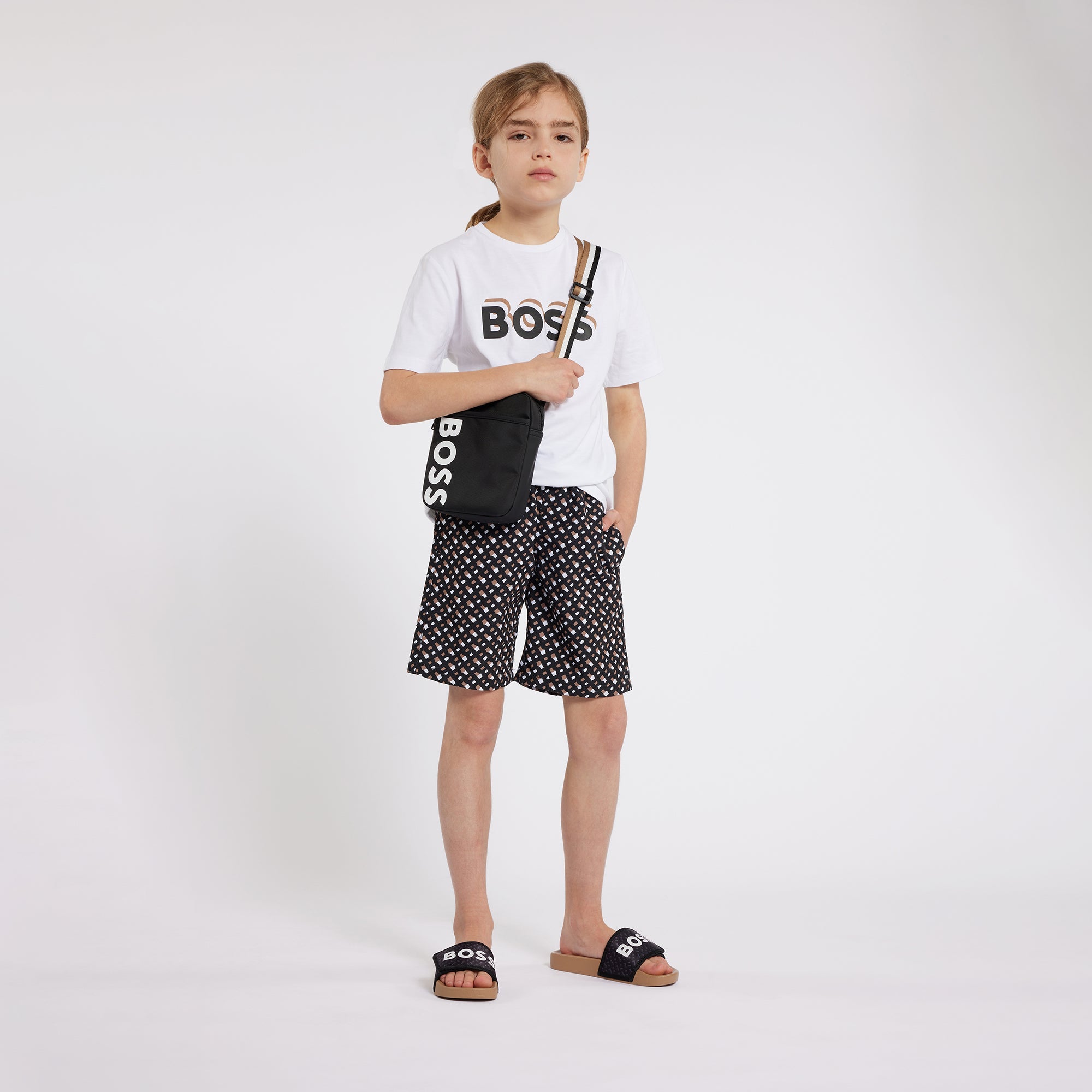 BossLogo Swim Shorts3143164052144SAVANNA