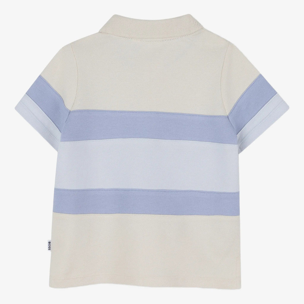 BossStriped Logo Polo Shirt3617165873102SAVANNA