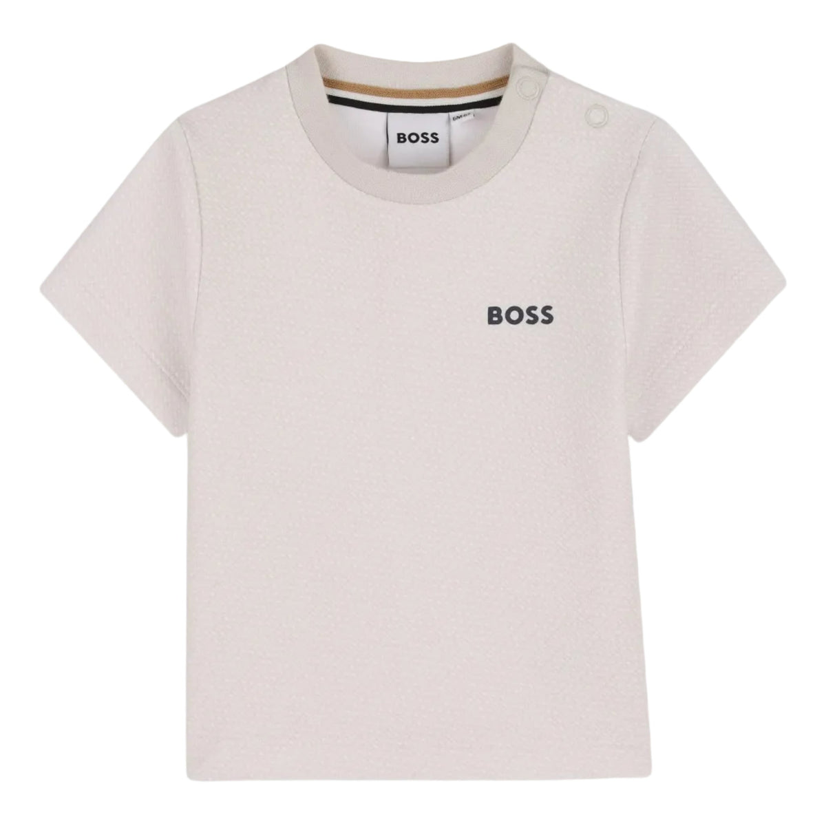 BossTextured Logo T-Shirt3617165909764SAVANNA