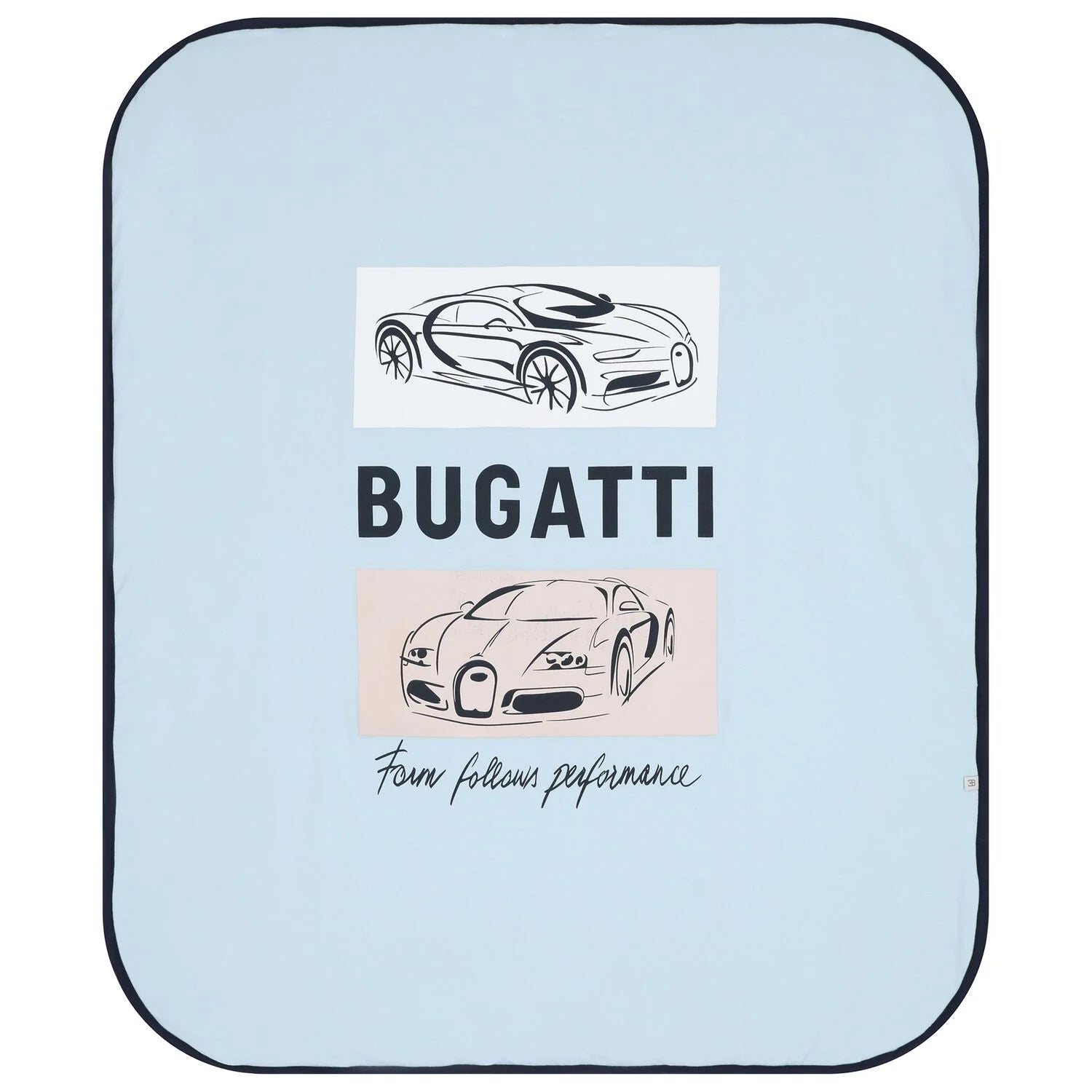 BUGATTIPrint Logo Blanket4062176825340SAVANNA
