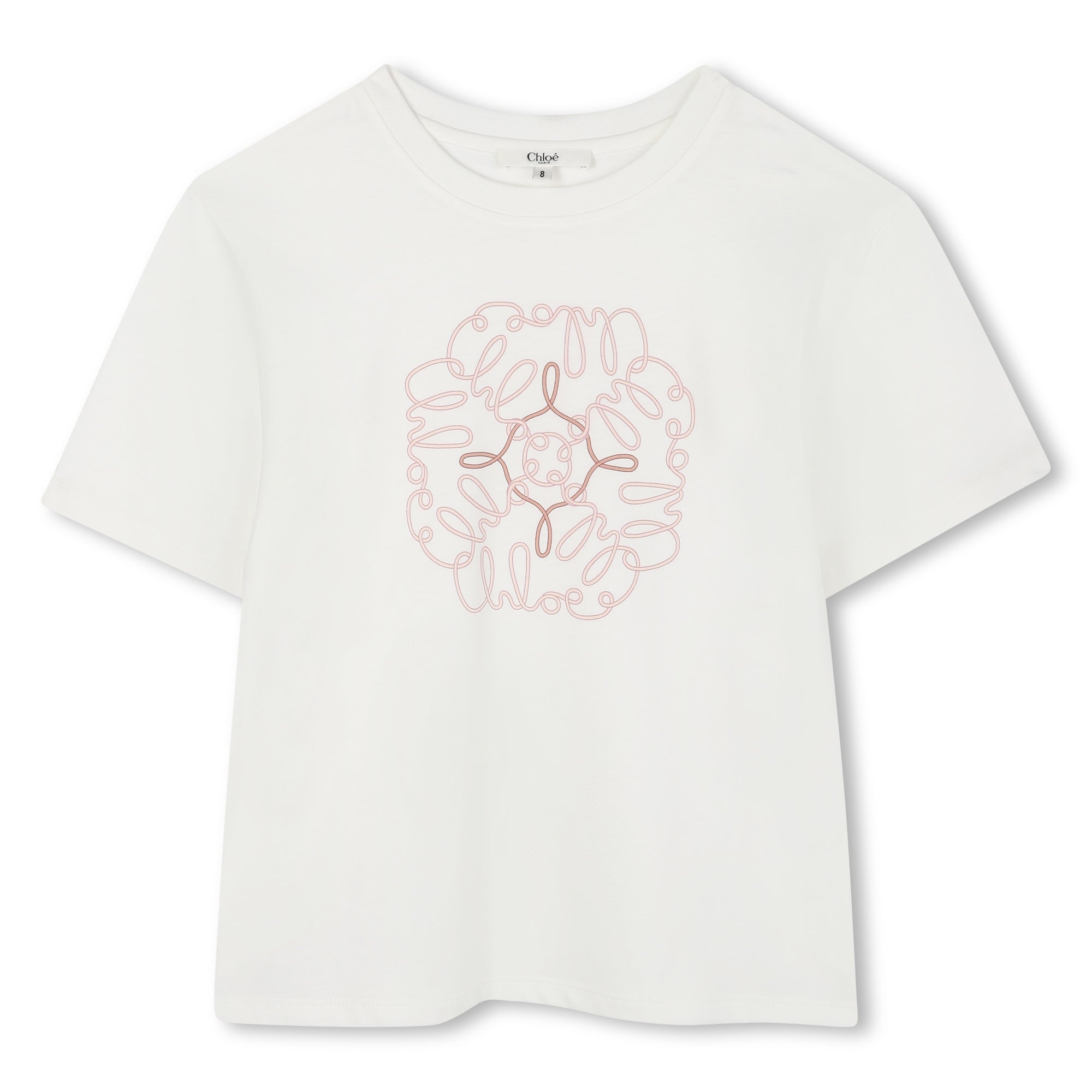 CHLOÉFloral Logo Print T-Shirt3617165714870SAVANNA