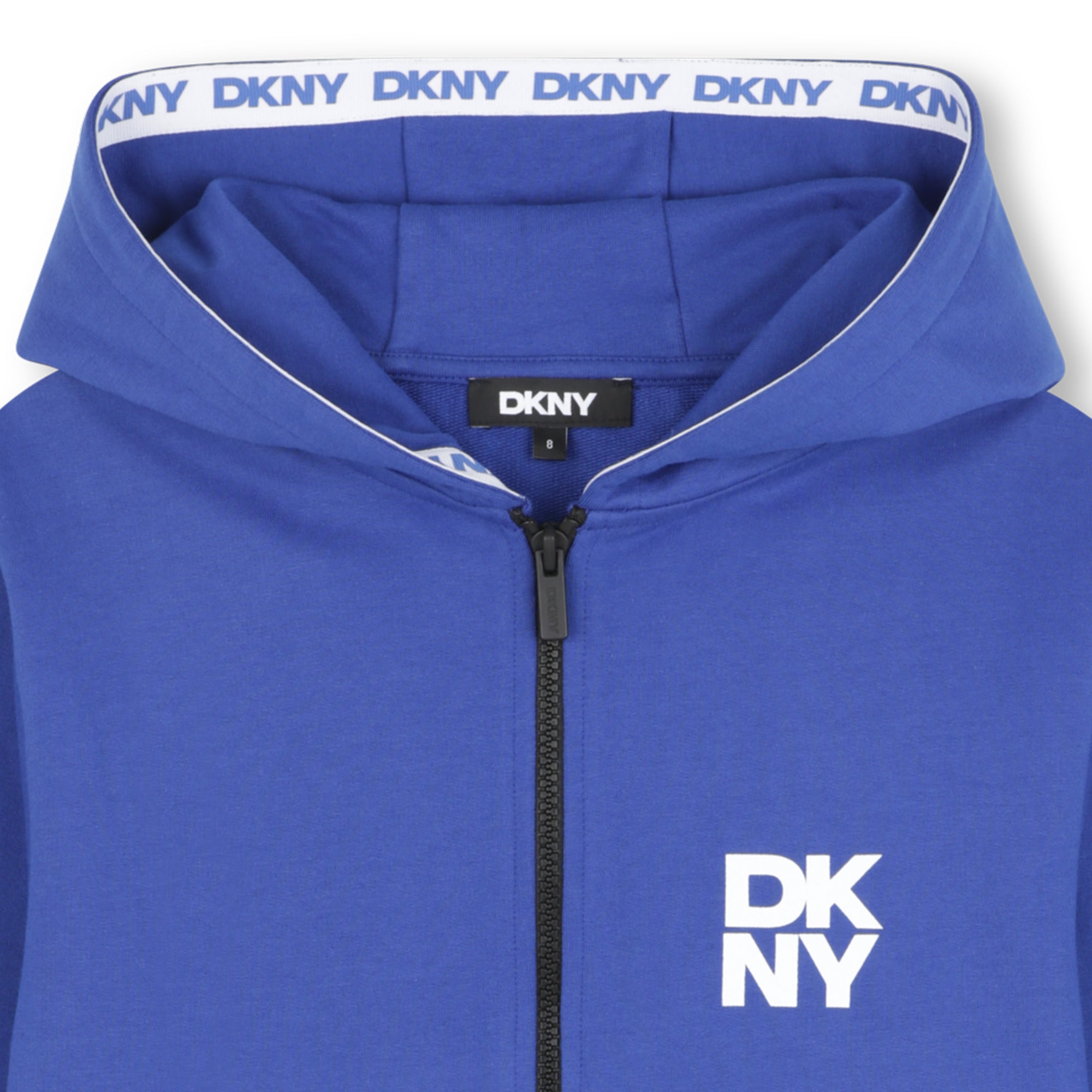 DKNYLogo Hooded Zip Up Top3617165656262SAVANNA