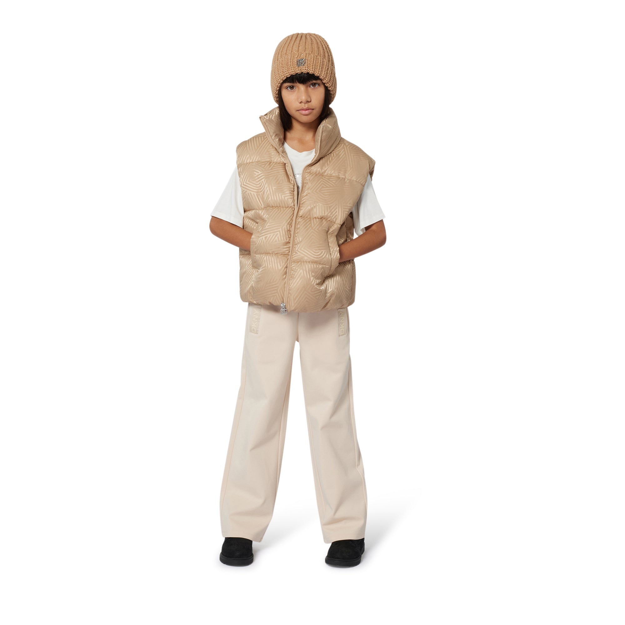 DKNYLogo Print T-Shirt3617165618314SAVANNA