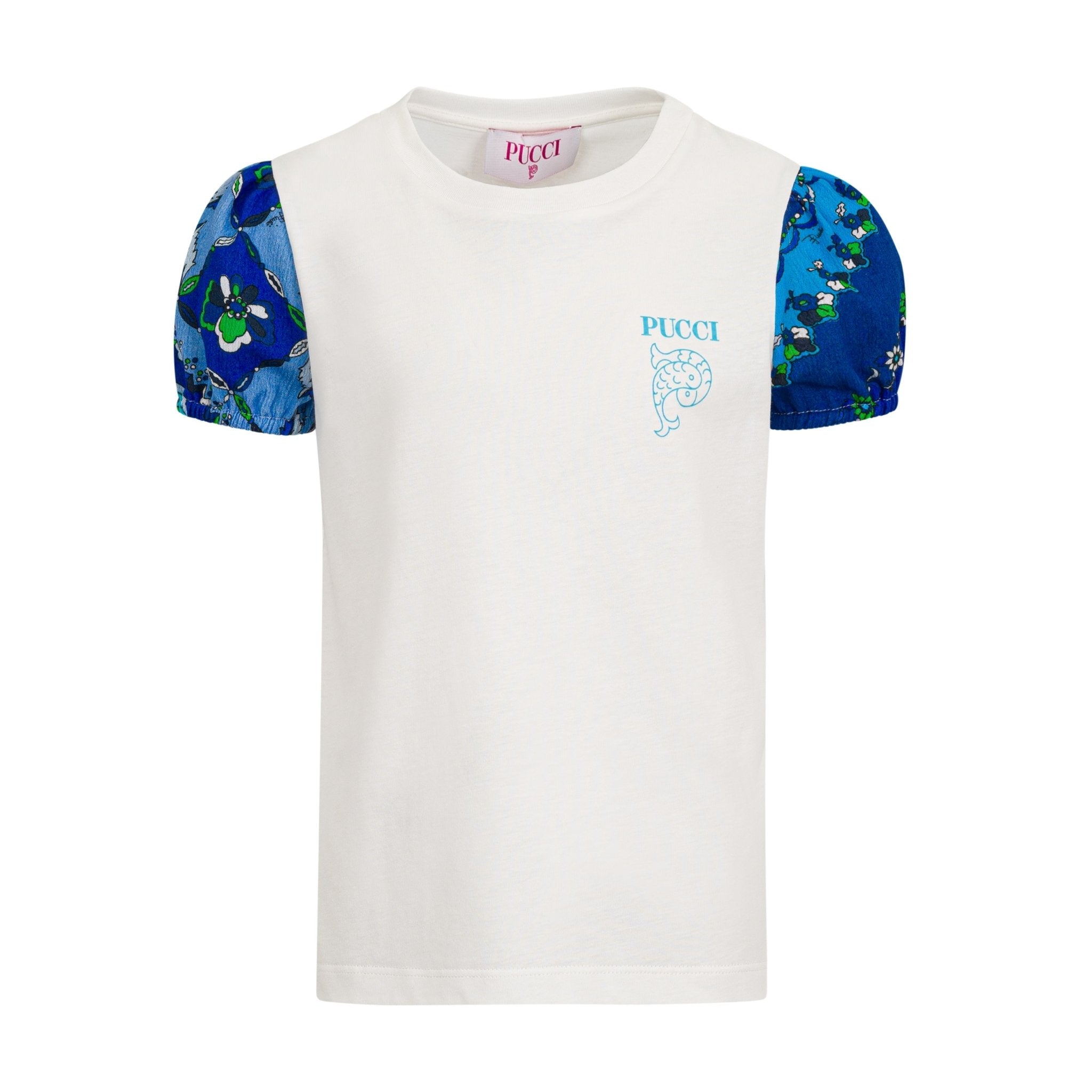 Emilio PucciAbstract Logo T-Shirt8055178716385SAVANNA