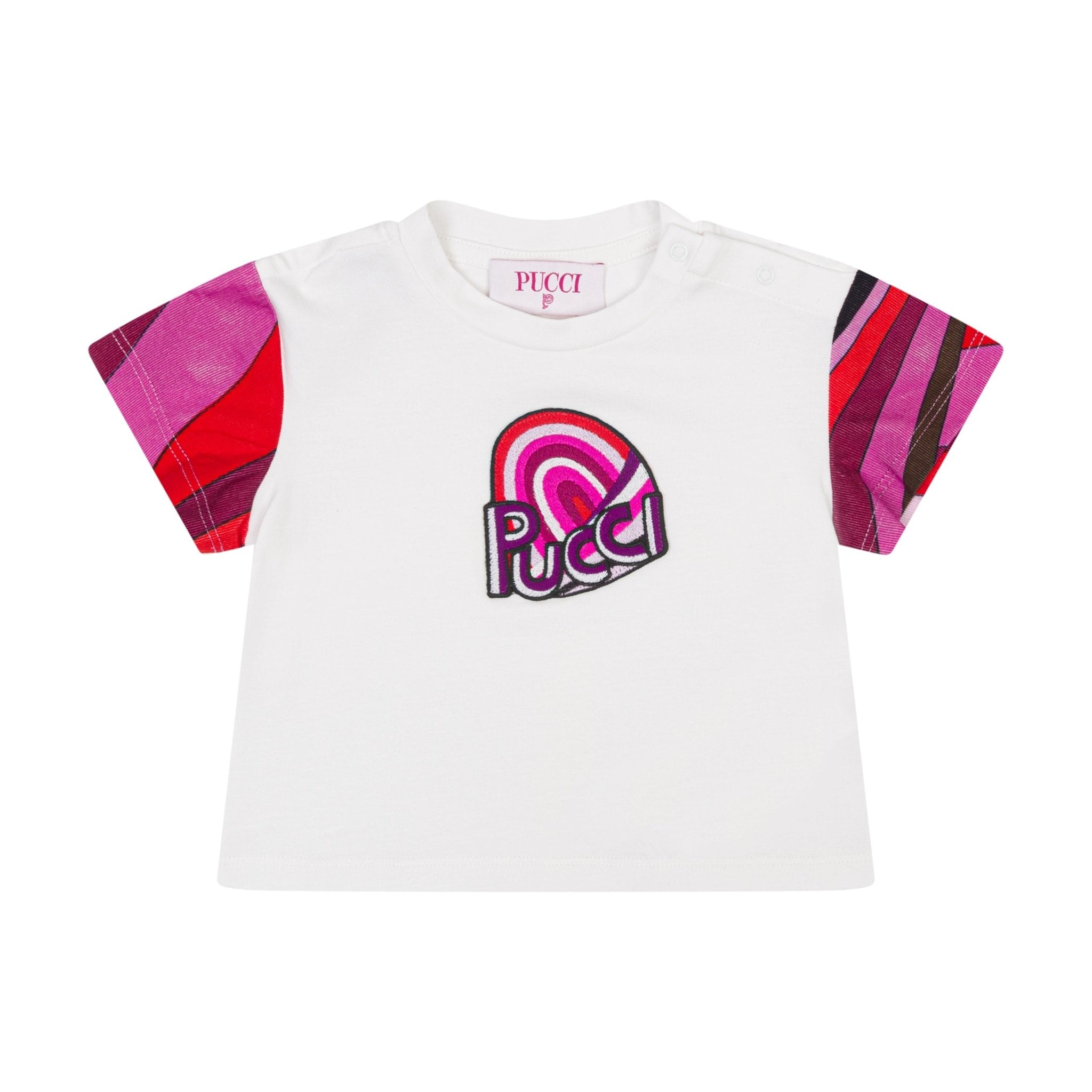 Emilio PucciAbstract Logo T-Shirt8055178938299SAVANNA