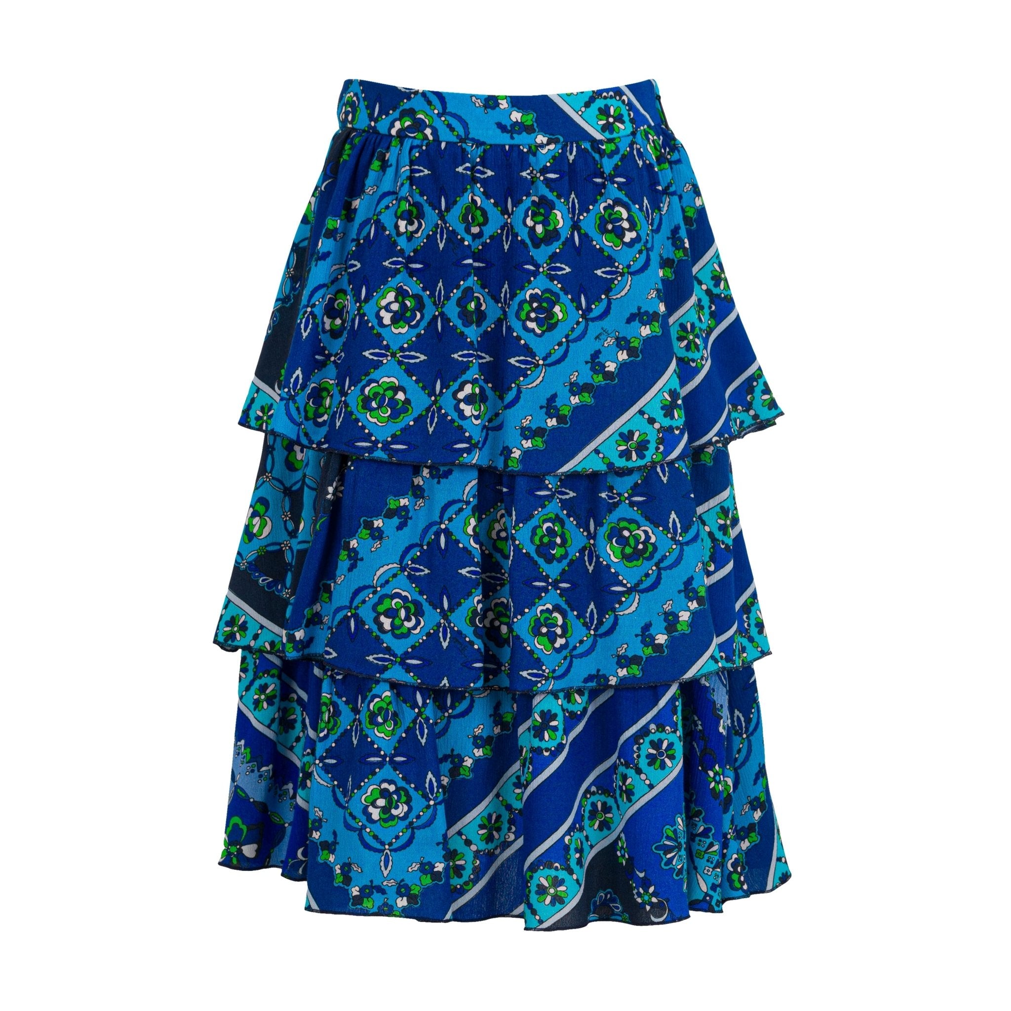 Emilio PucciAbstract Ruffle Skirt8055178713247SAVANNA