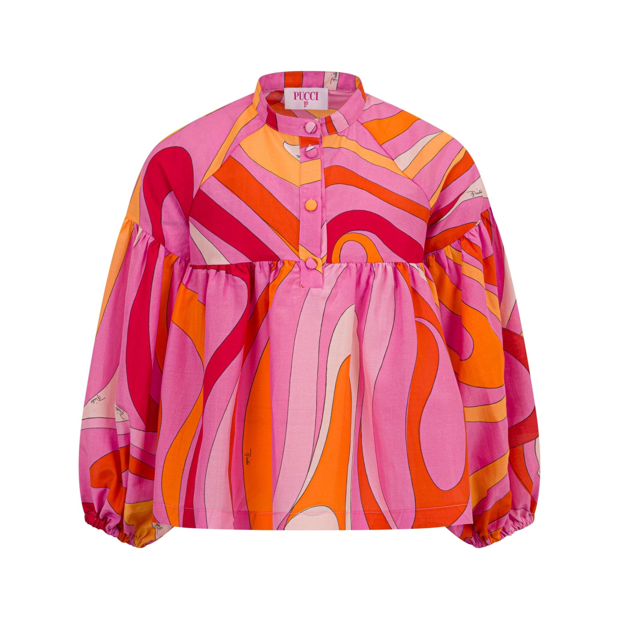 Emilio PucciButtoned Patterned Shirt8059774186566SAVANNA