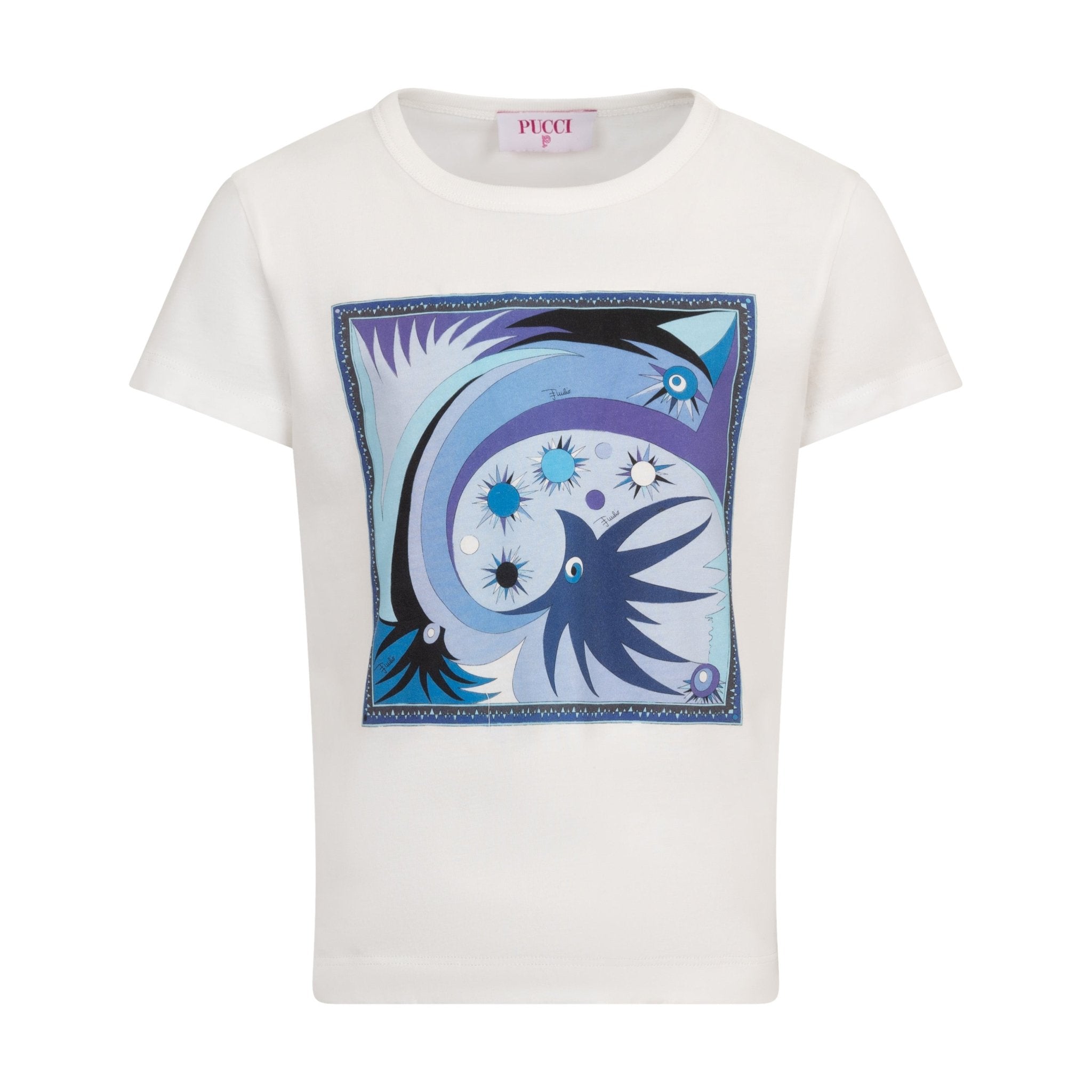 Emilio PucciCelestial Print T-shirt8055178941978SAVANNA