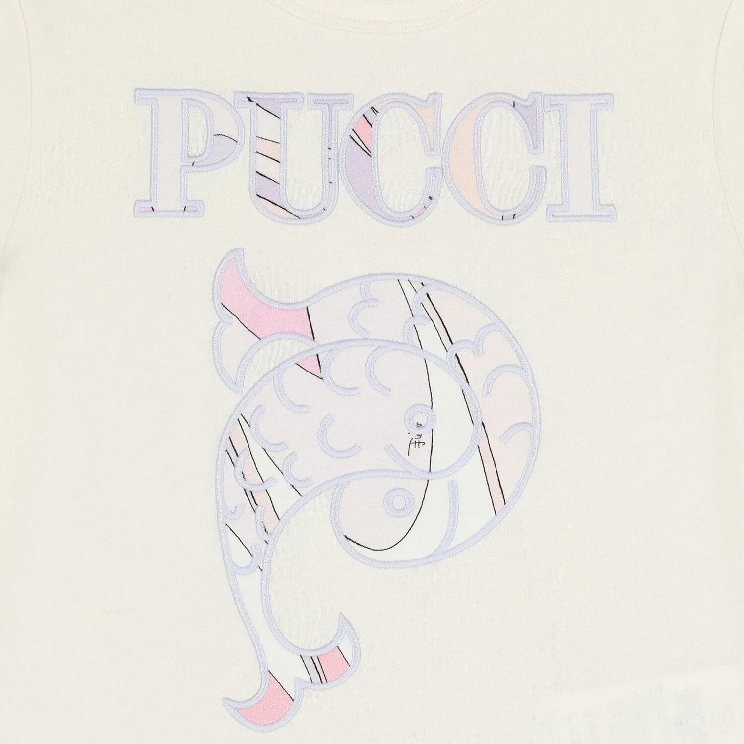Emilio PucciEmbroidered Logo T-Shirt8059774192604SAVANNA