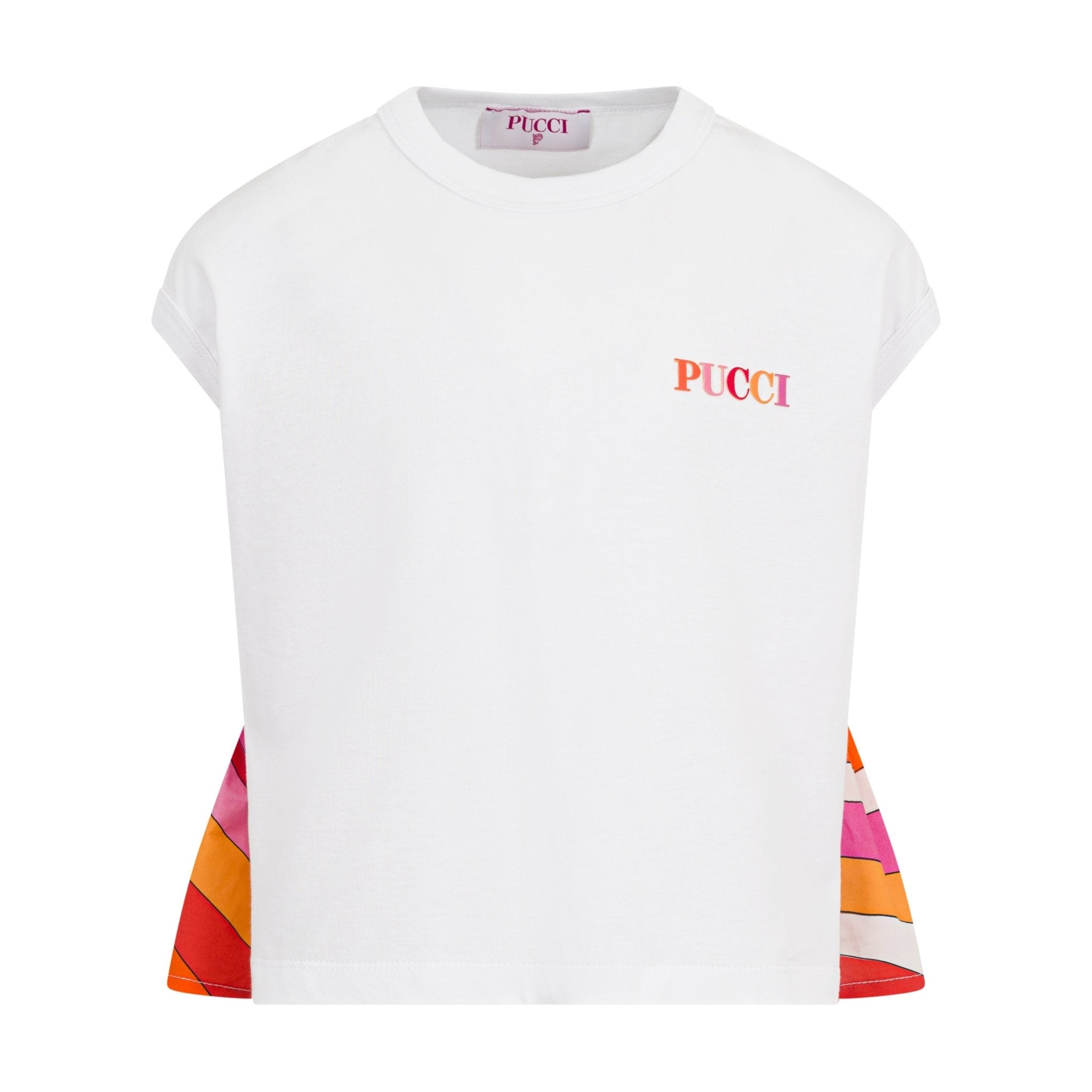 Emilio PucciLogo Iride T-Shirt8059774193168SAVANNA
