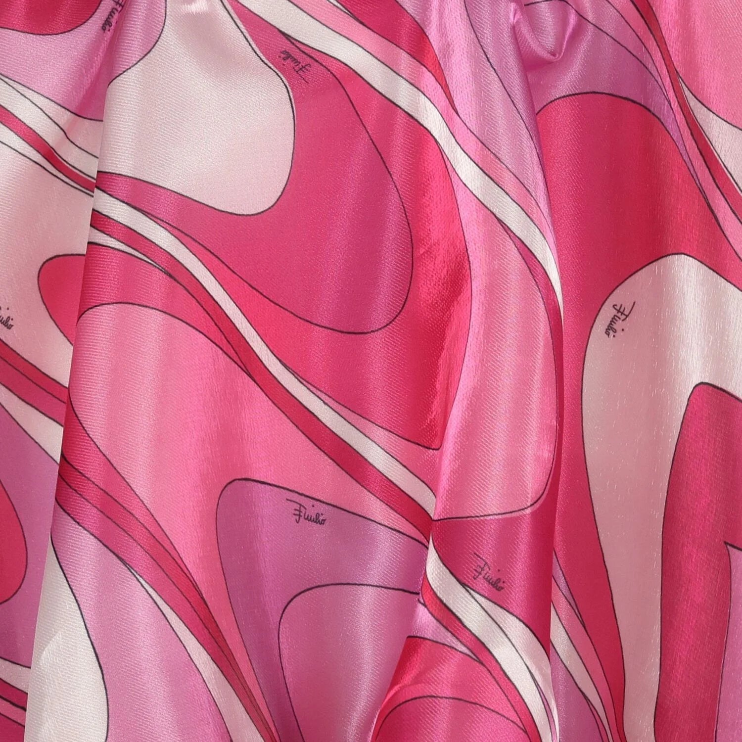 Emilio PucciMarmo Satin Skirt8059774191218SAVANNA