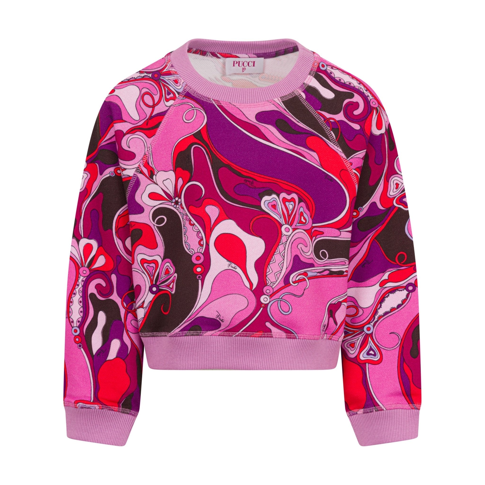 Emilio PucciOrchidee Print Sweatshirt8055178930866SAVANNA