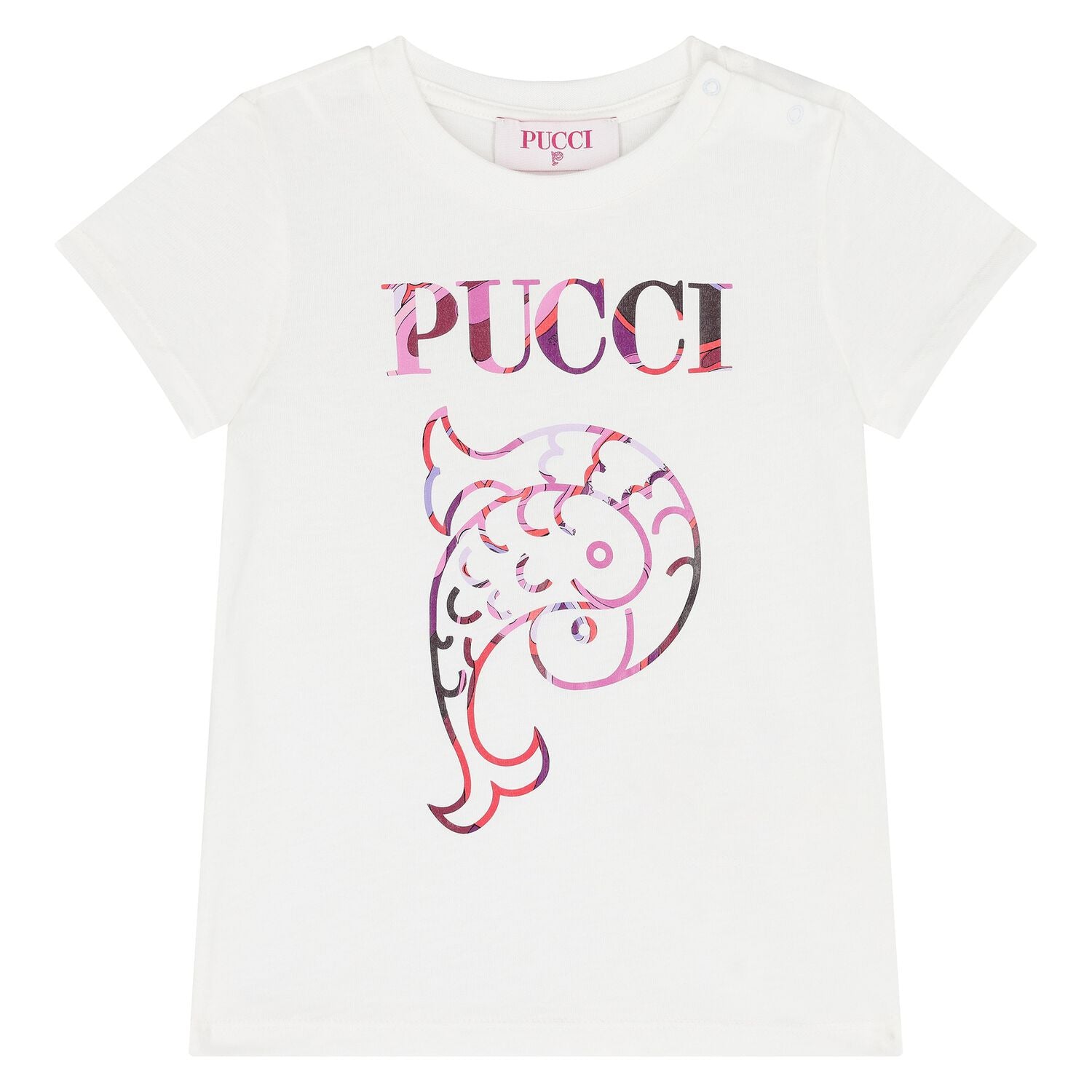 Emilio PucciPesci Logo T-Shirt8055178938503SAVANNA