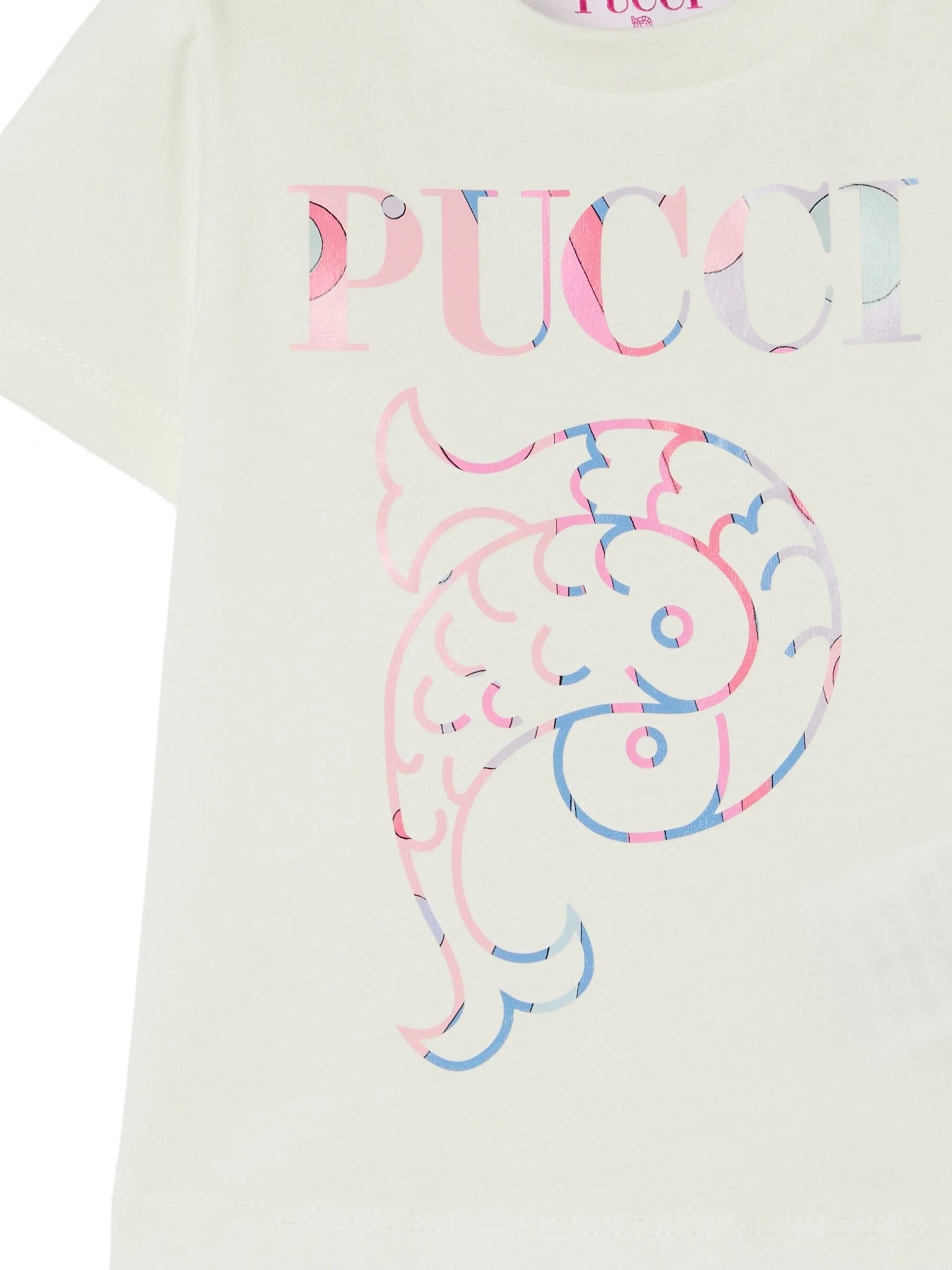 Emilio PucciPesci Logo T-Shirt8055178938572SAVANNA