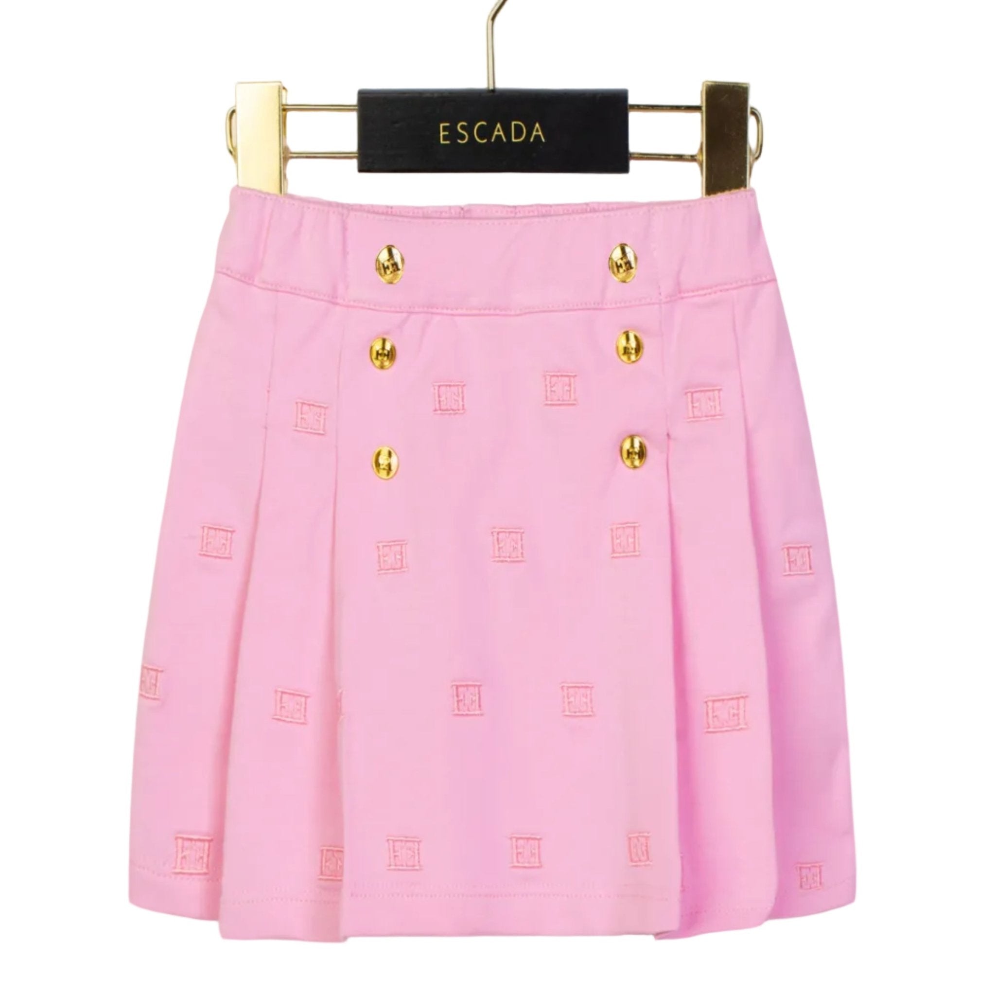 ESCADALogo Pleated Skirt4062176881476SAVANNA