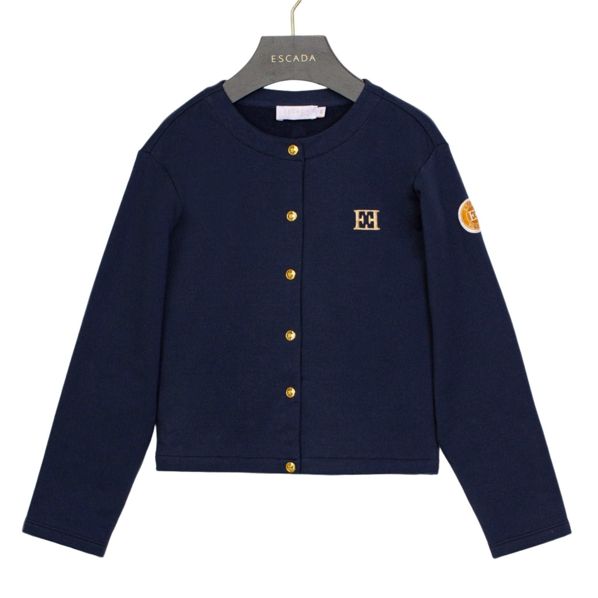 ESCADALogo Print Jersey Jacket4062176780793SAVANNA