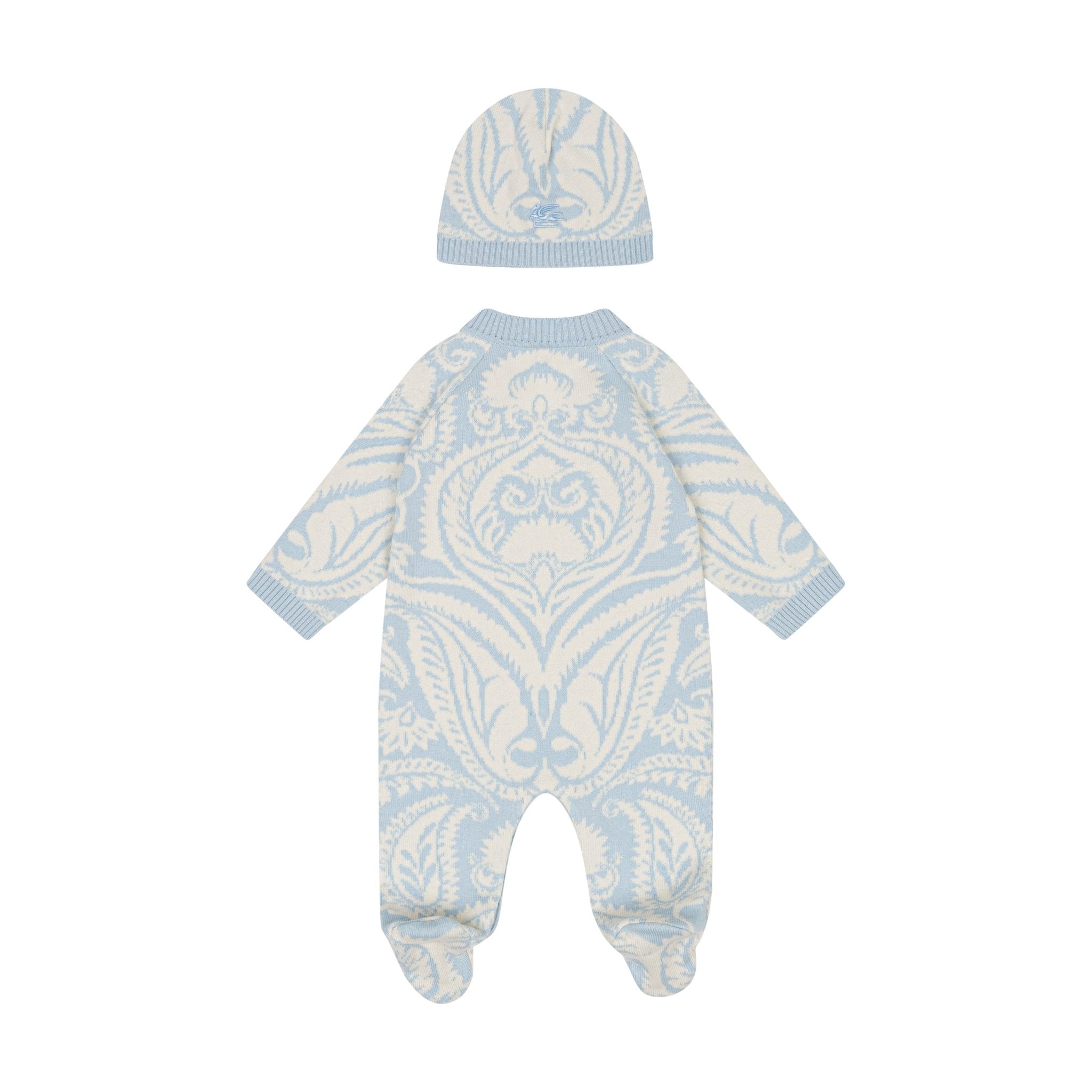 ETRODamask Knitted Babygrow Set8059774029368SAVANNA