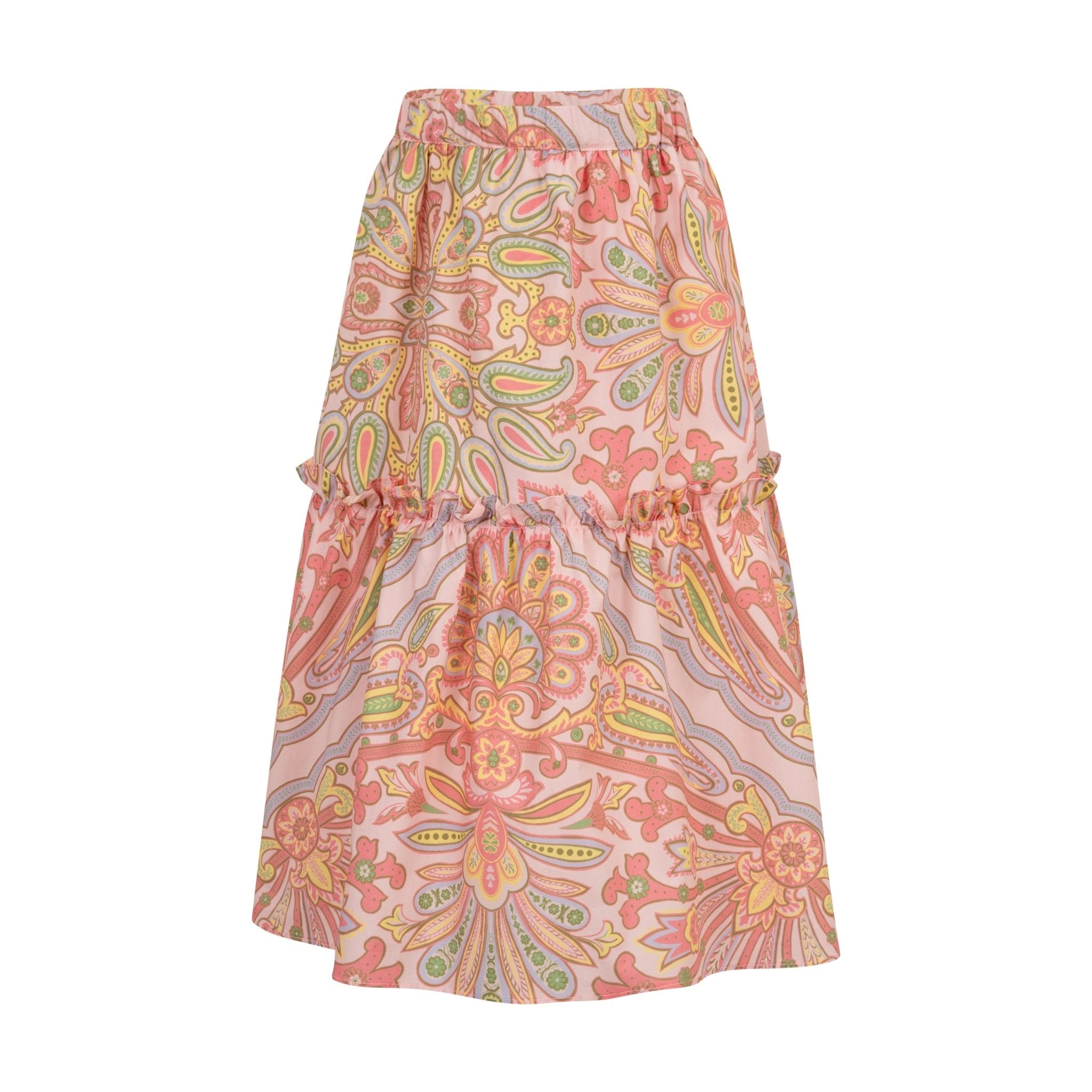 ETROFloral Ruffled Print Skirt8059774291192SAVANNA
