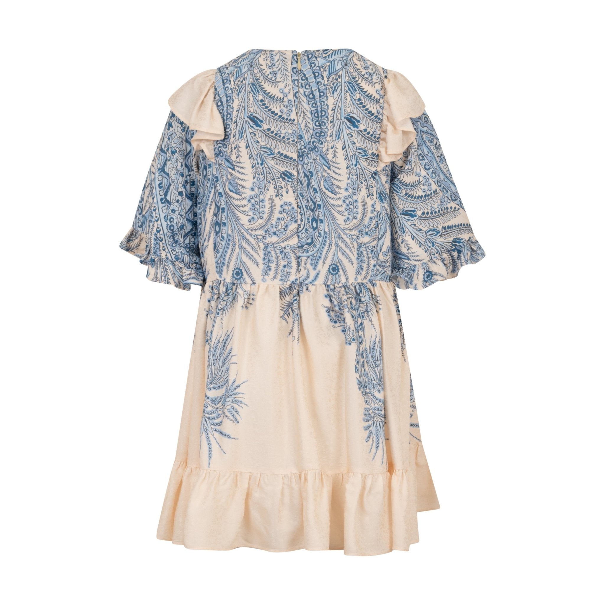 ETRORuffled Floral Dress8059774276076SAVANNA