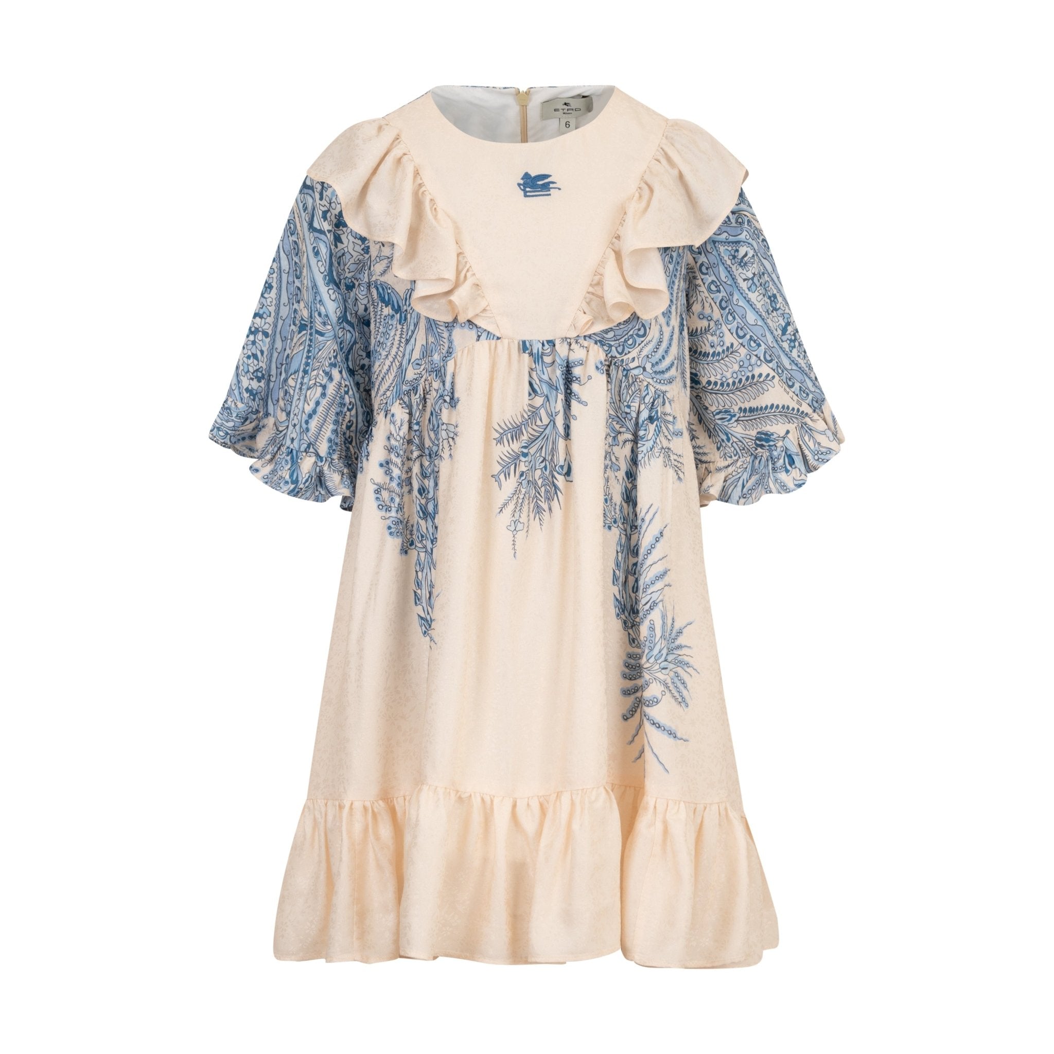 ETRORuffled Floral Dress8059774276076SAVANNA