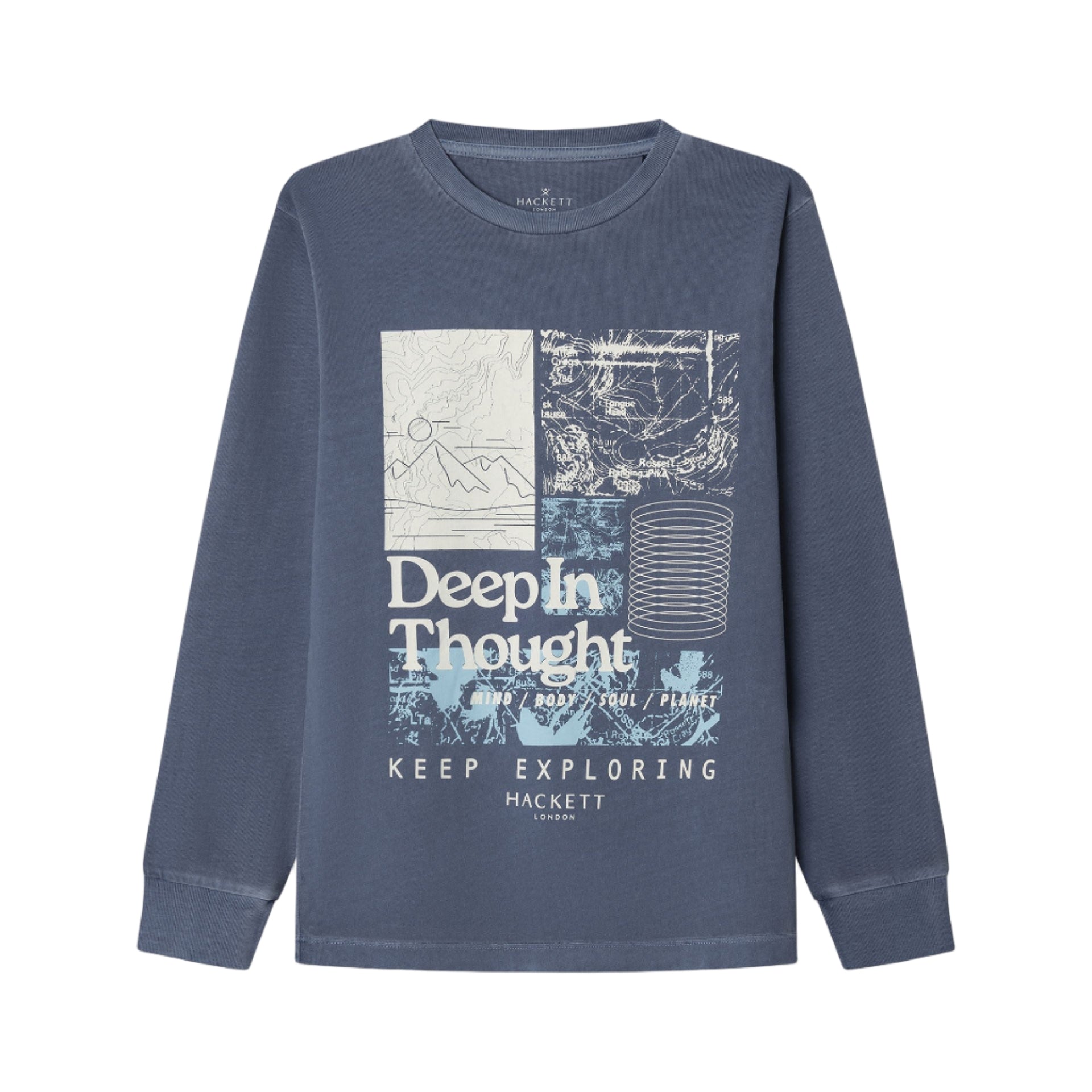 Hackett LondonDeep In Thought Tee T-shirt5063261887204SAVANNA