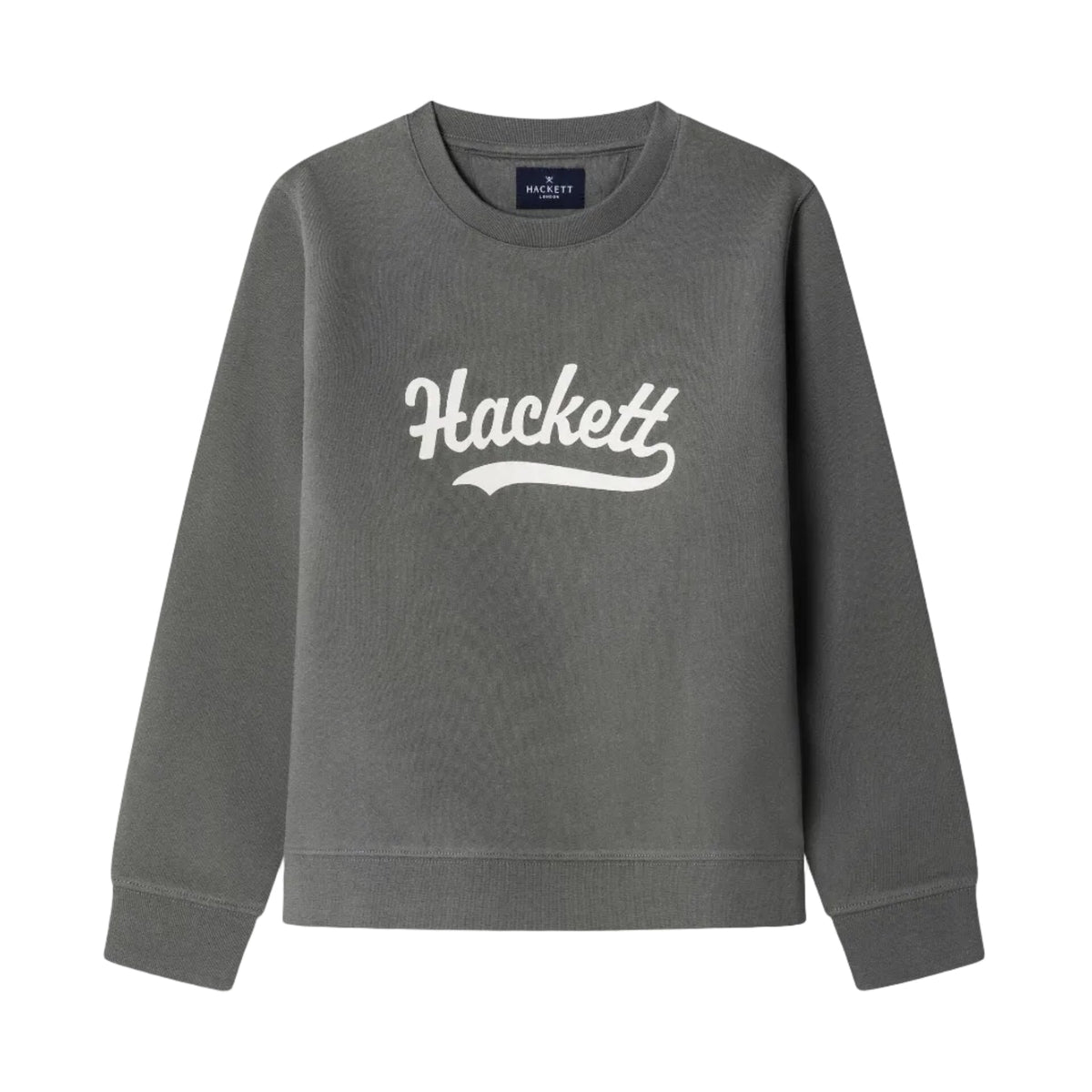 Hackett London Logo Crew Neck Sweat SAVANNA