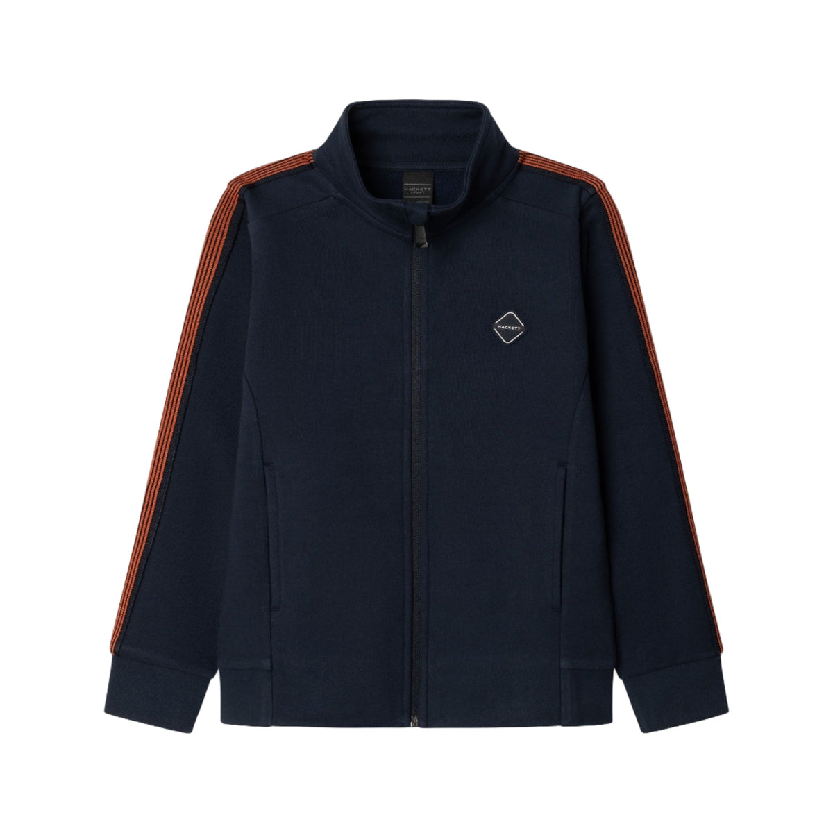 Hackett London Lounge Track Full Zip Sweat SAVANNA
