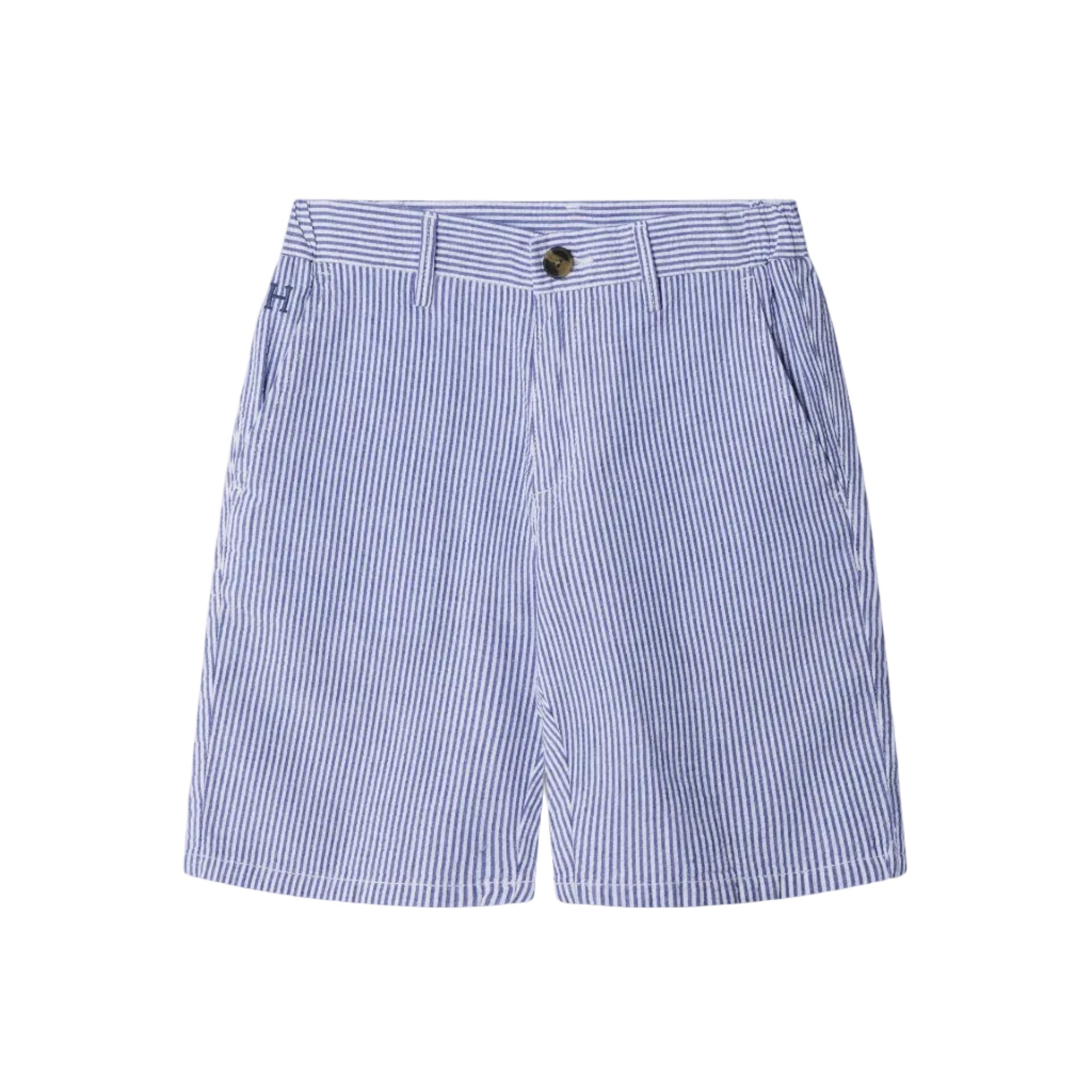 Hackett LondonSeersucker Gestreifte Bermuda Shorts5063698146615SAVANNA