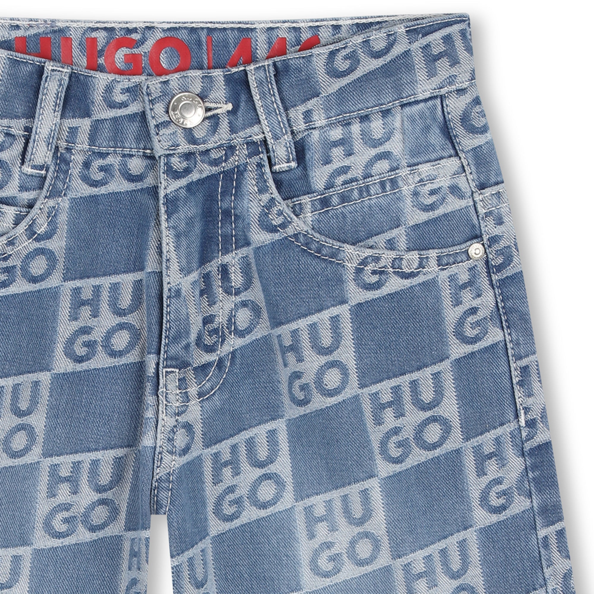 HUGOCheck Denim Shorts3617165966385SAVANNA