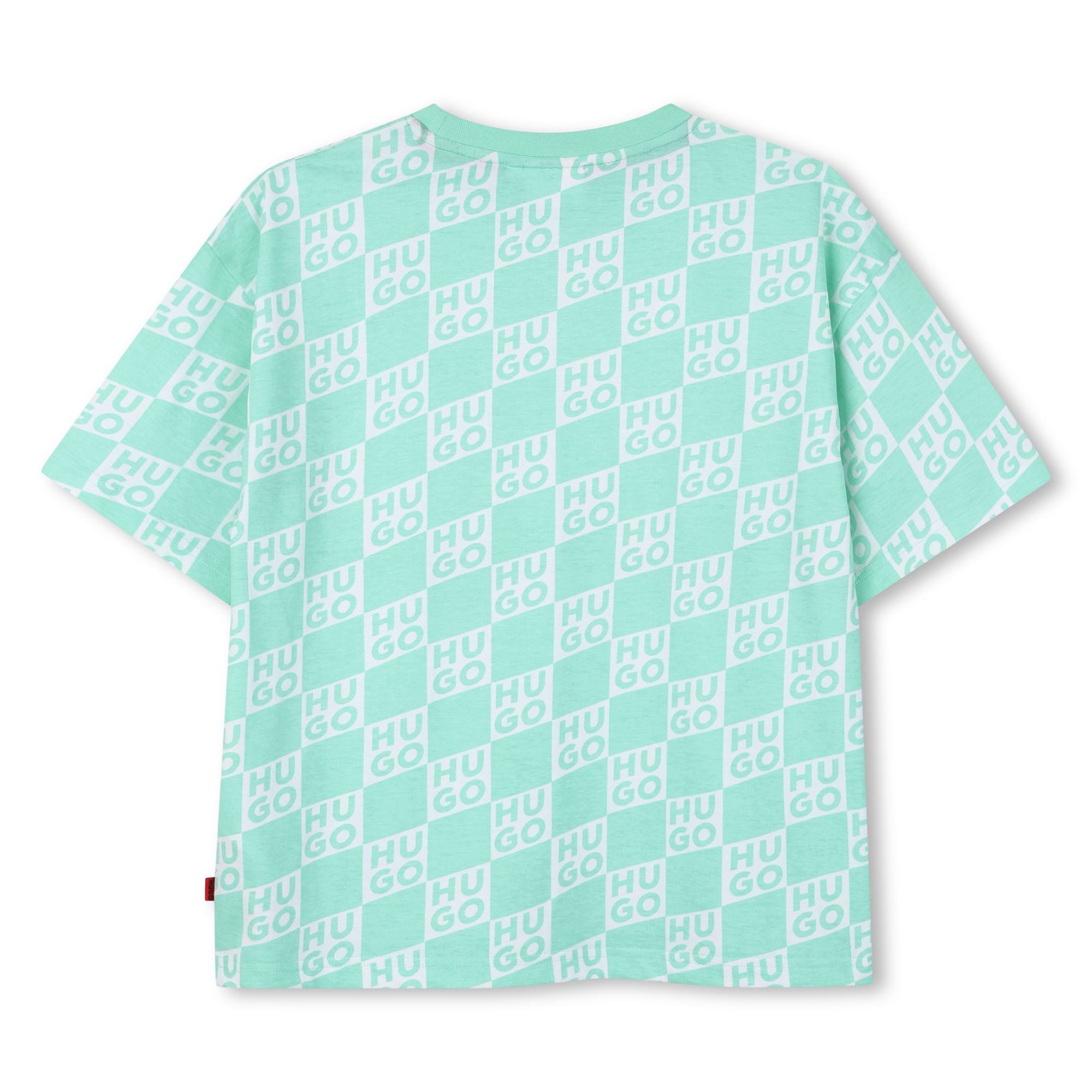 HUGOCheck Logo T-Shirt3617165843624SAVANNA