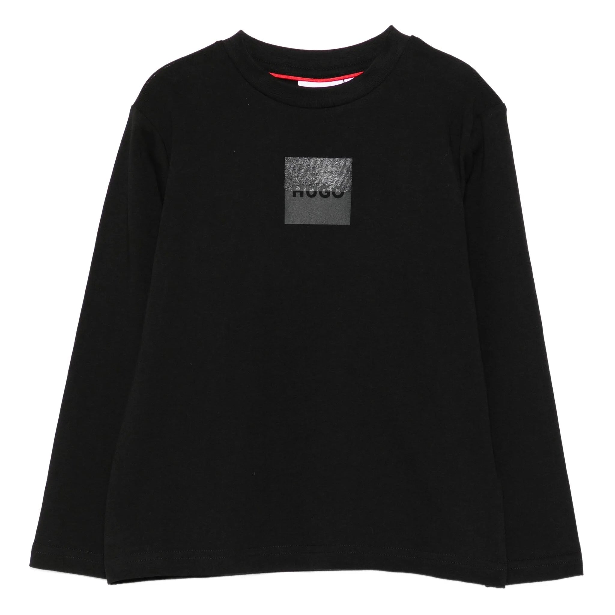 HUGOLogo Plaque Long Sleeve Top3617165766466SAVANNA