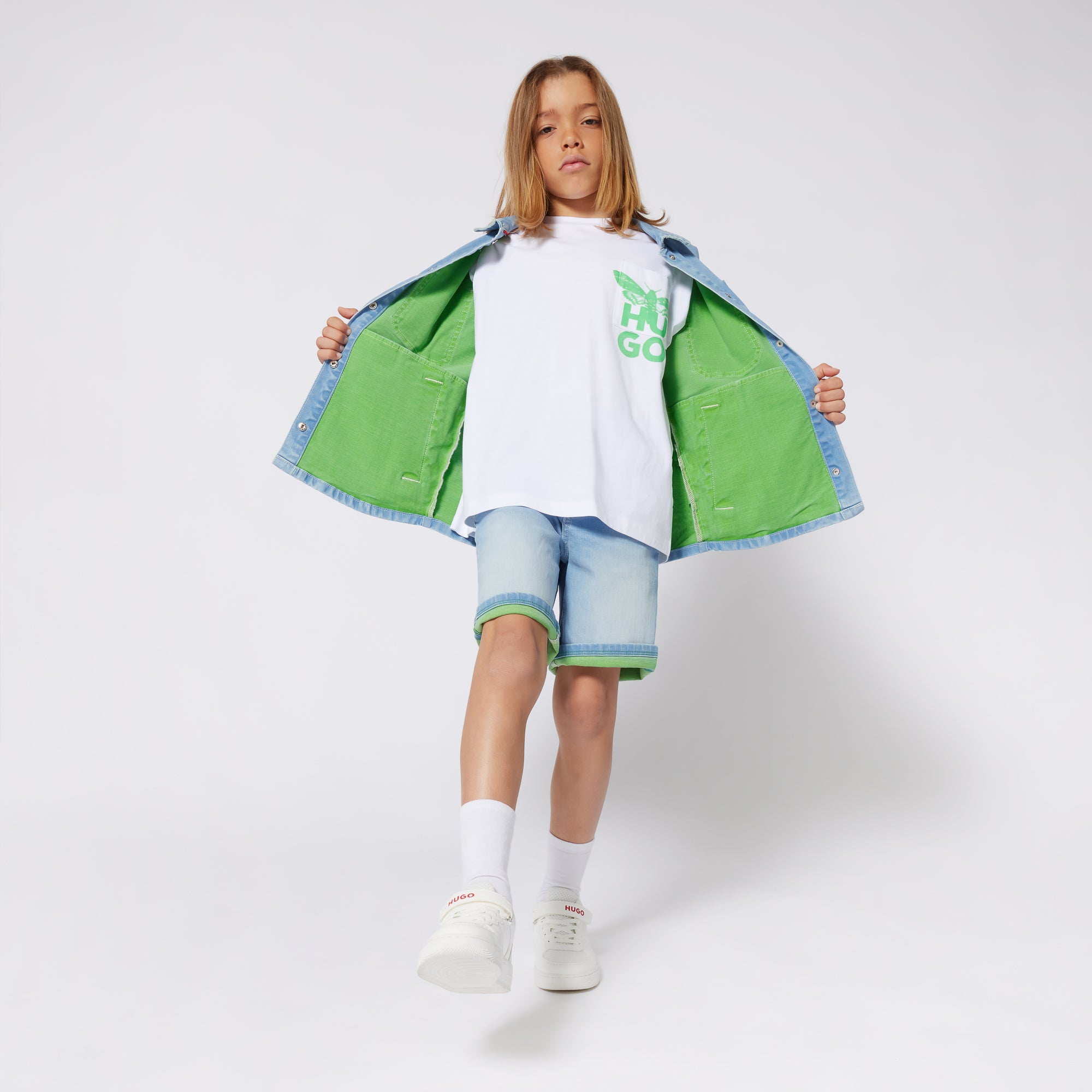 HUGOLogo Sleeve T-Shirt3617165344725SAVANNA