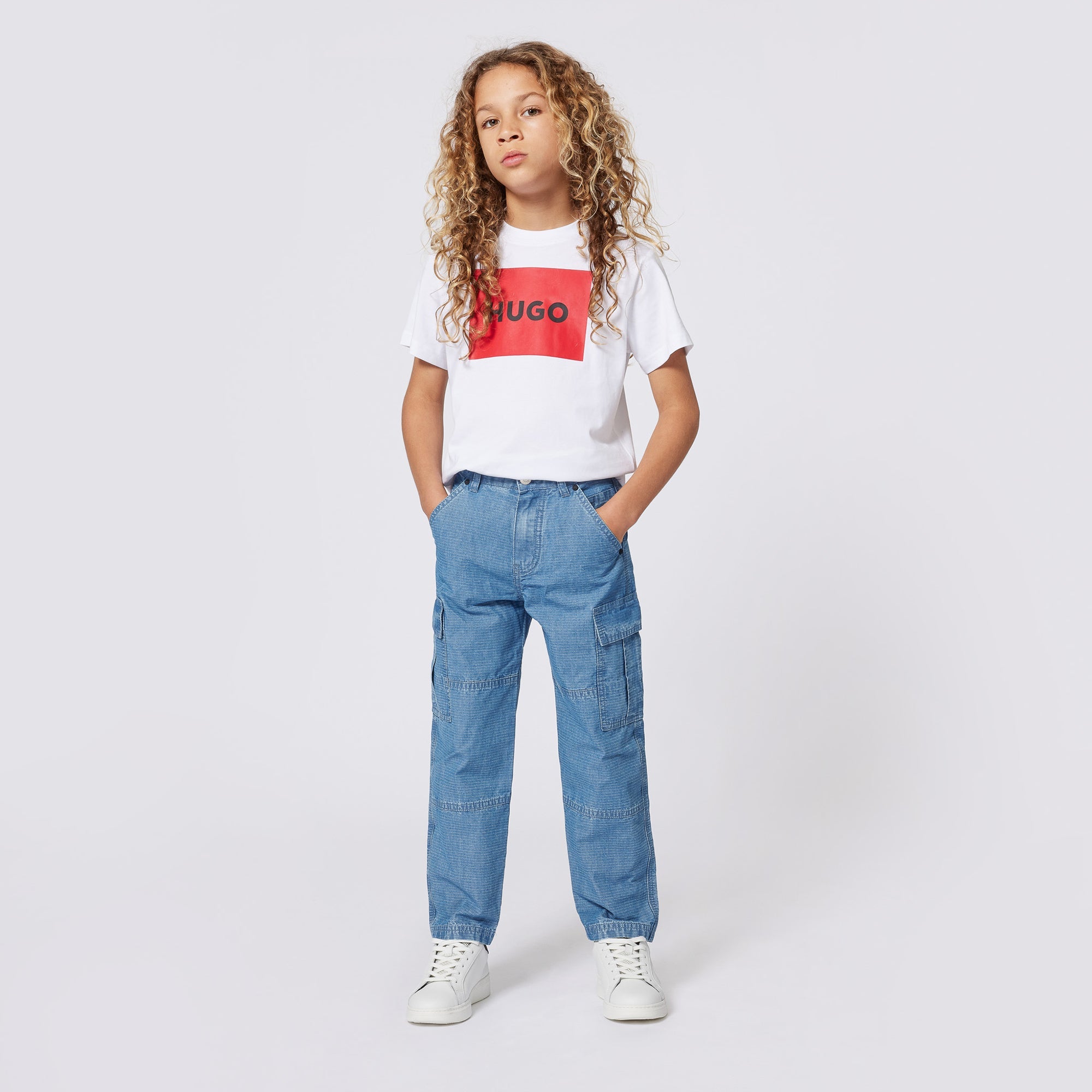 HUGOLogo Sleeve T-Shirt3617165773624SAVANNA