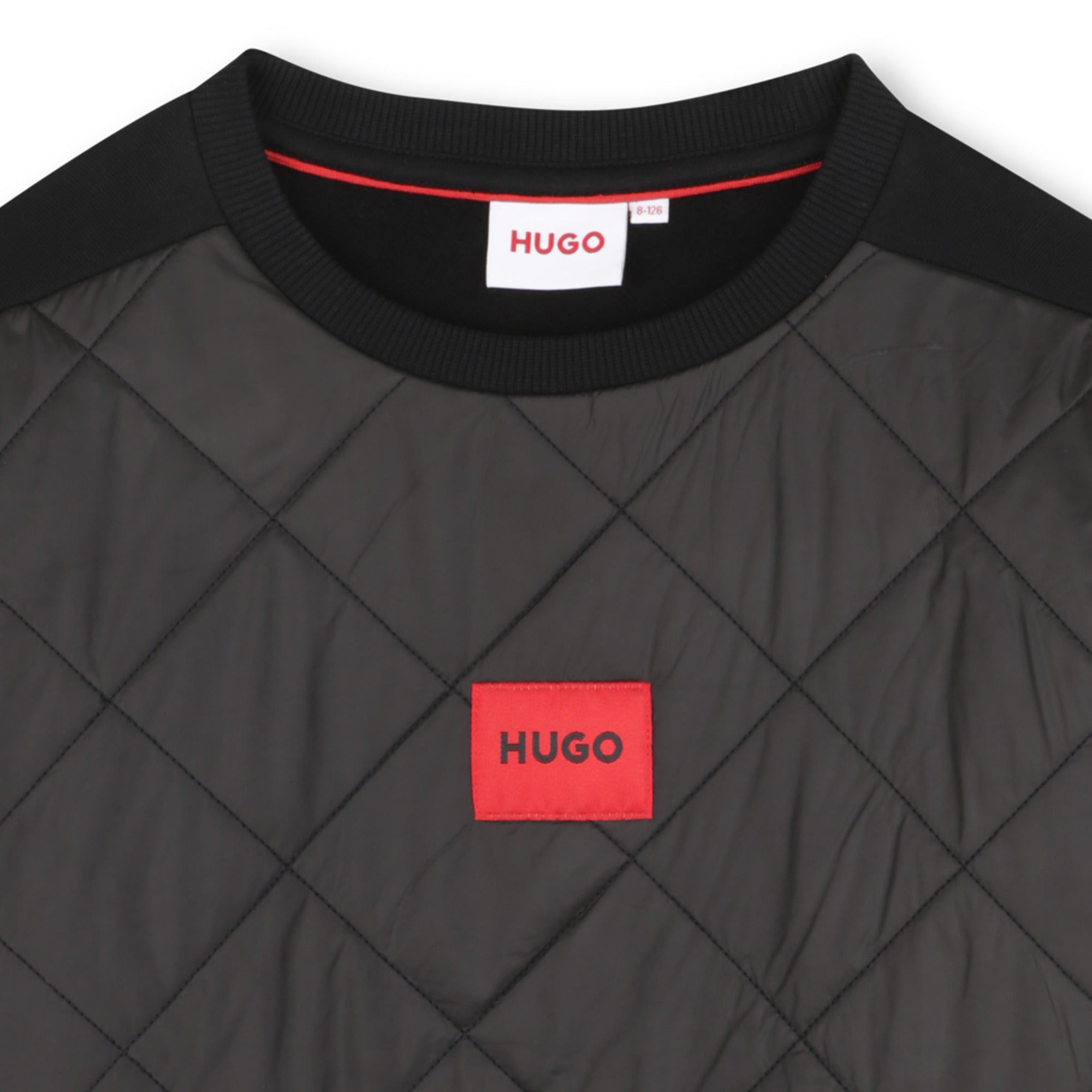 HUGOStitched Logo Sweatshirt3617165630330SAVANNA