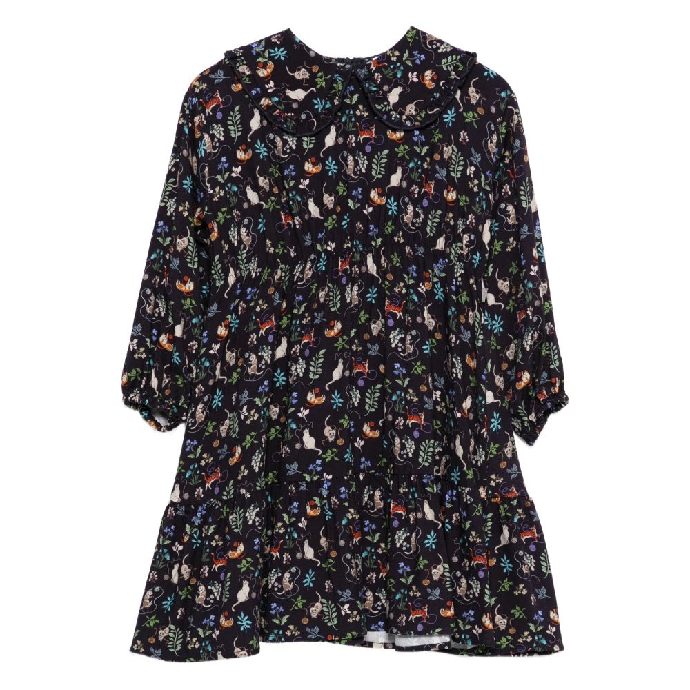 Il GufoPattern Long - Sleeved Dress8053785830371SAVANNA