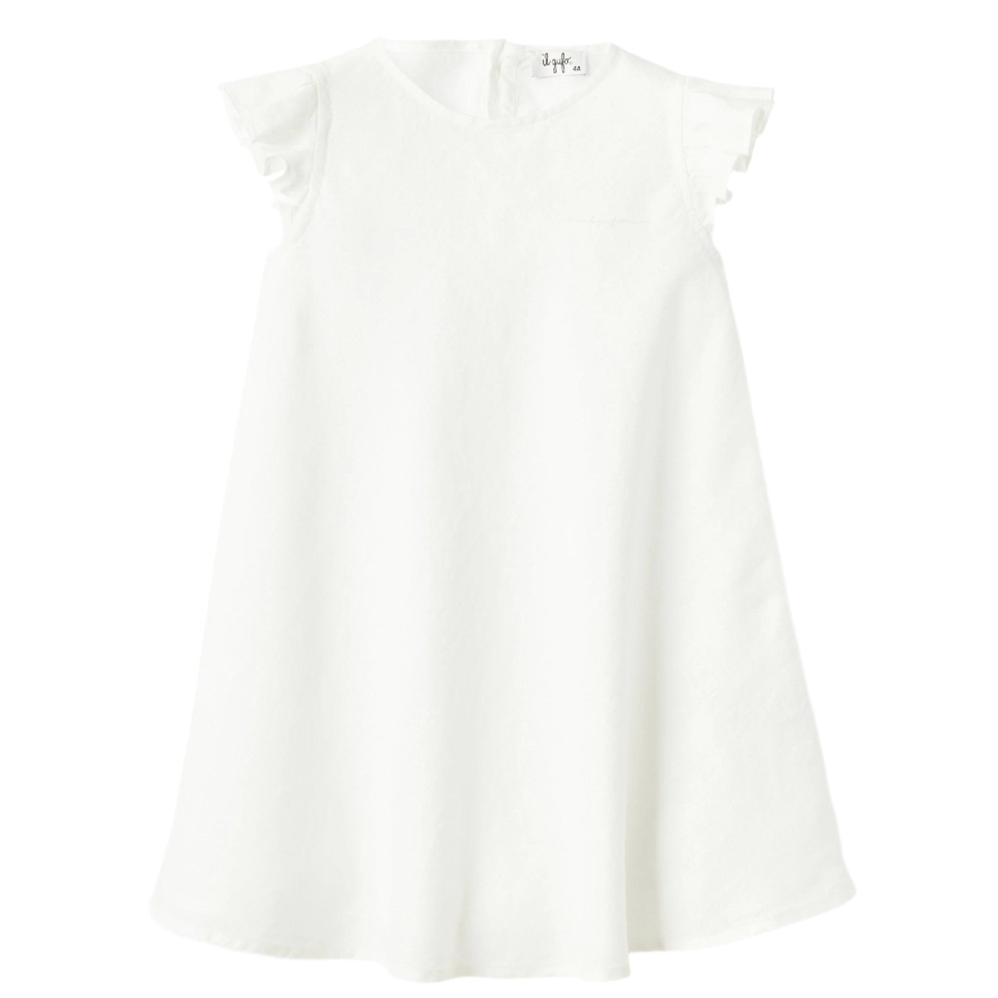 Il GufoRuffled Details Linen Dress8053785735034SAVANNA