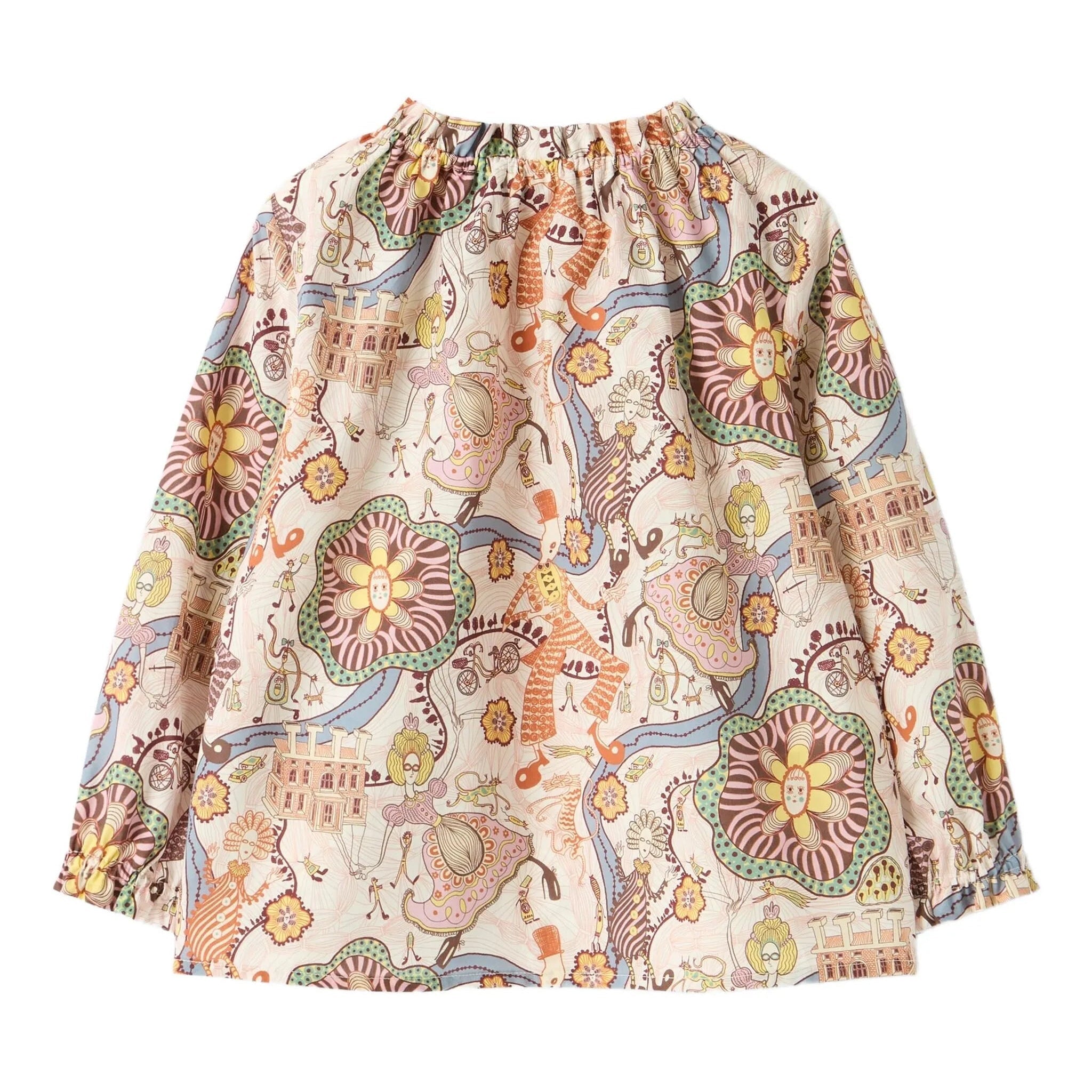 Il GufoRuffled Floral Print Blouse8053785754516SAVANNA