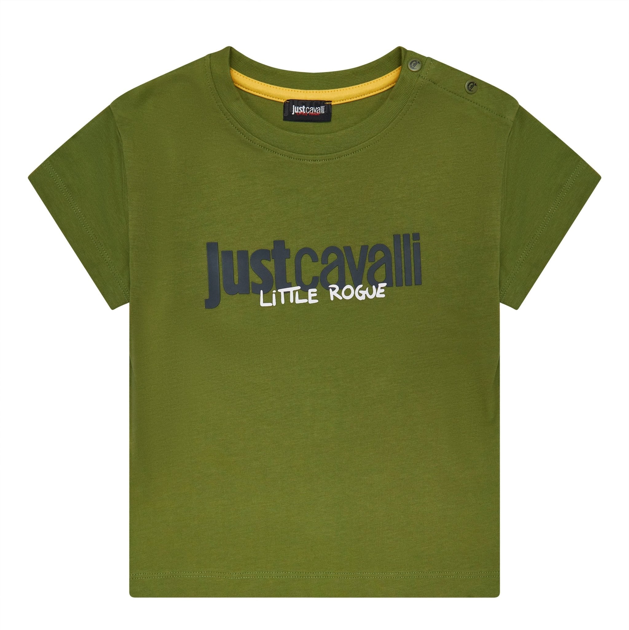 Just CavalliAppliqué Detail T-ShirtSAVANNA