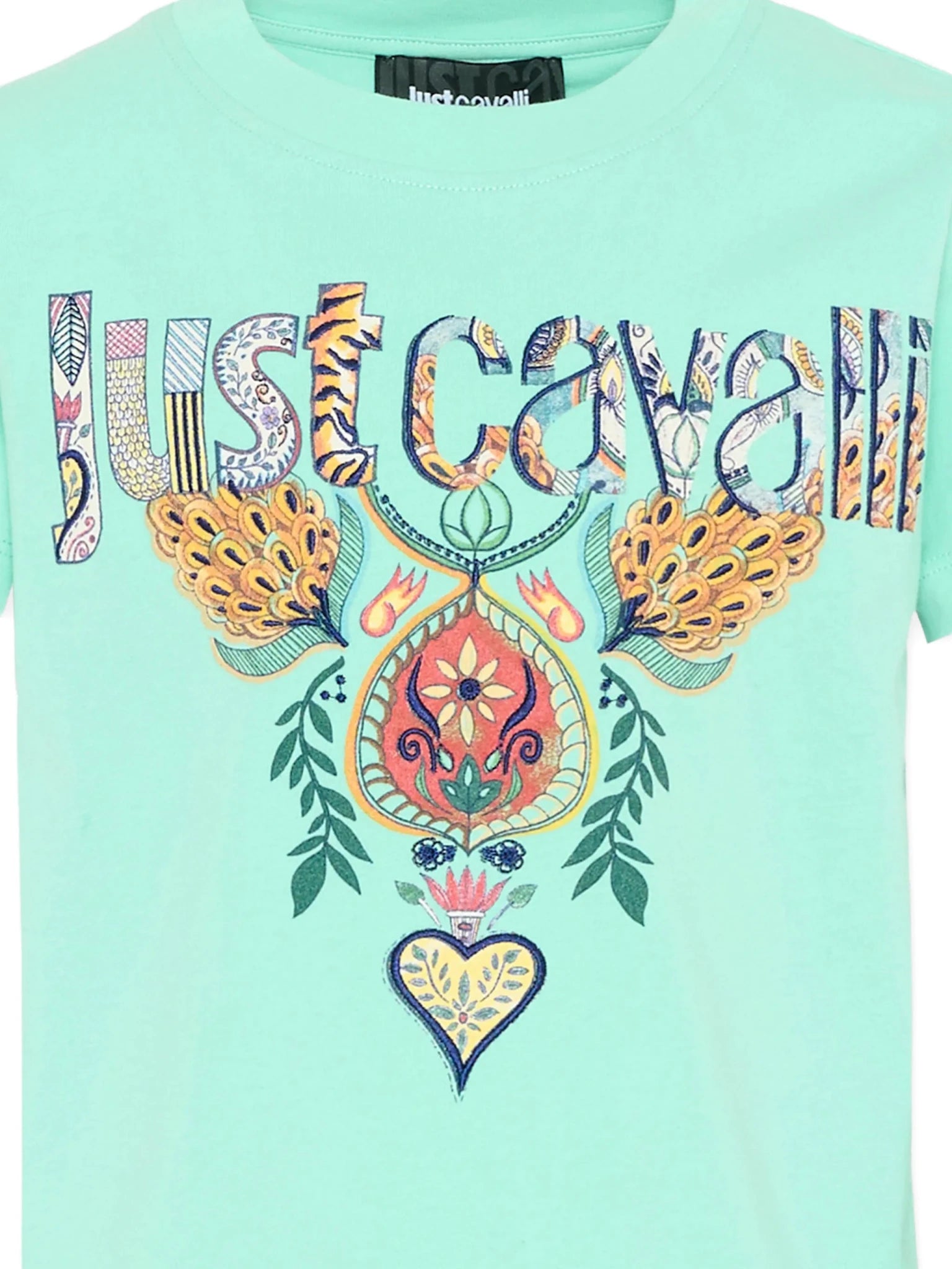 Just CavalliGraphic Hearts T-Shirt8053638510177SAVANNA