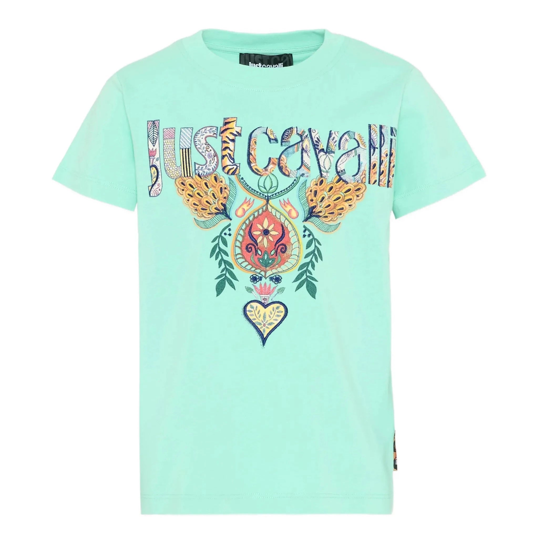 Just CavalliGraphic Hearts T-Shirt8053638510177SAVANNA