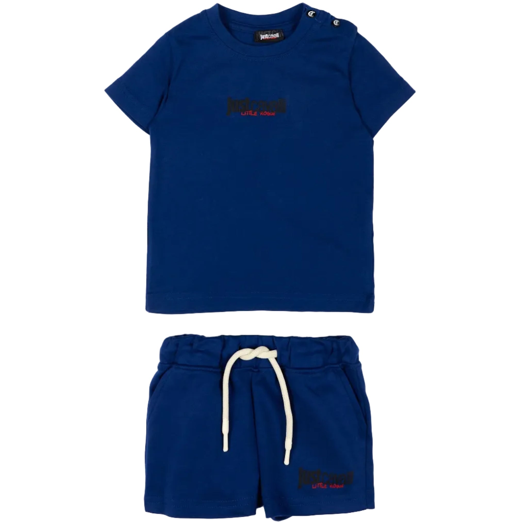 Just CavalliLogo Print Shorts SetSAVANNA