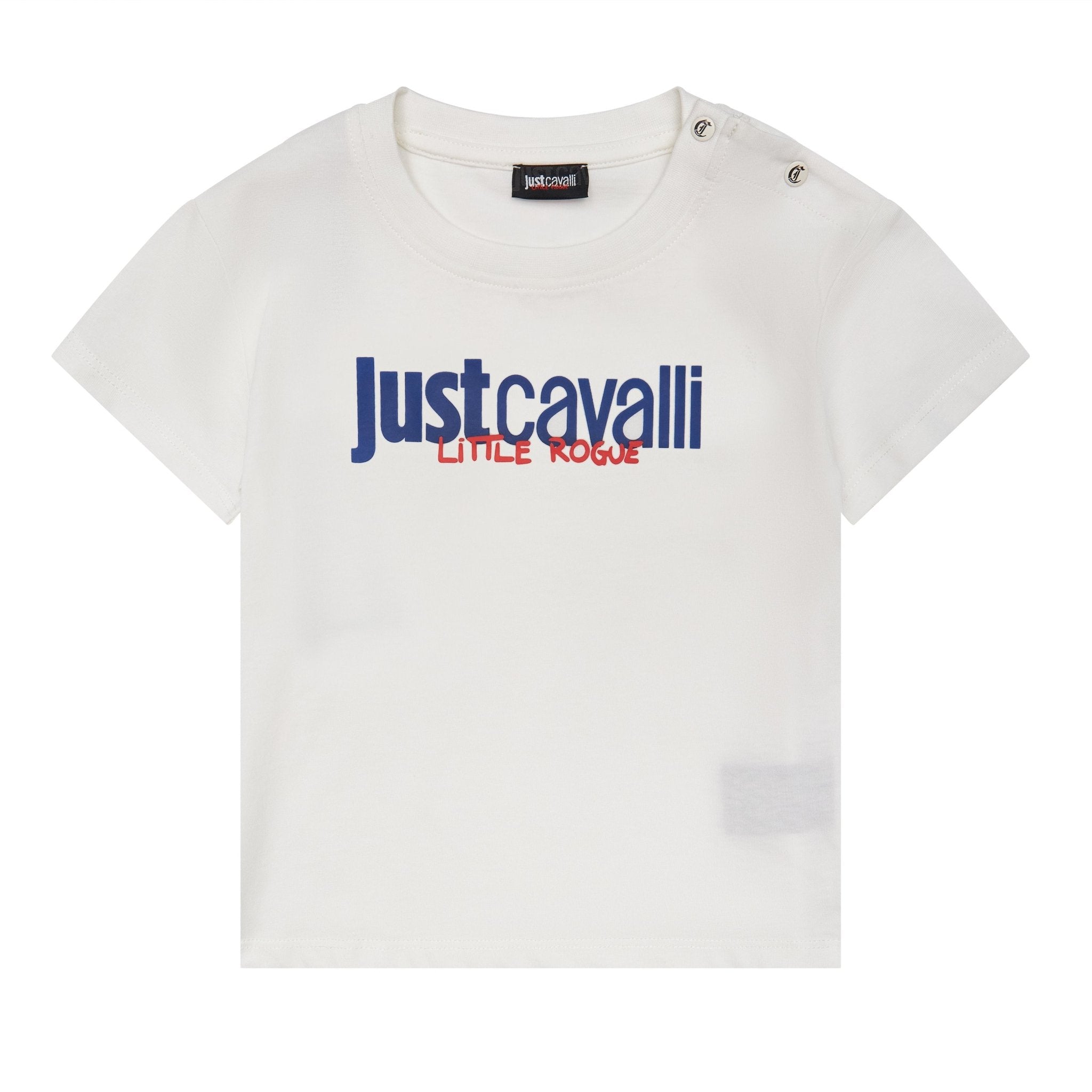 Just CavalliLogo Short Sleeved T-ShirtSAVANNA