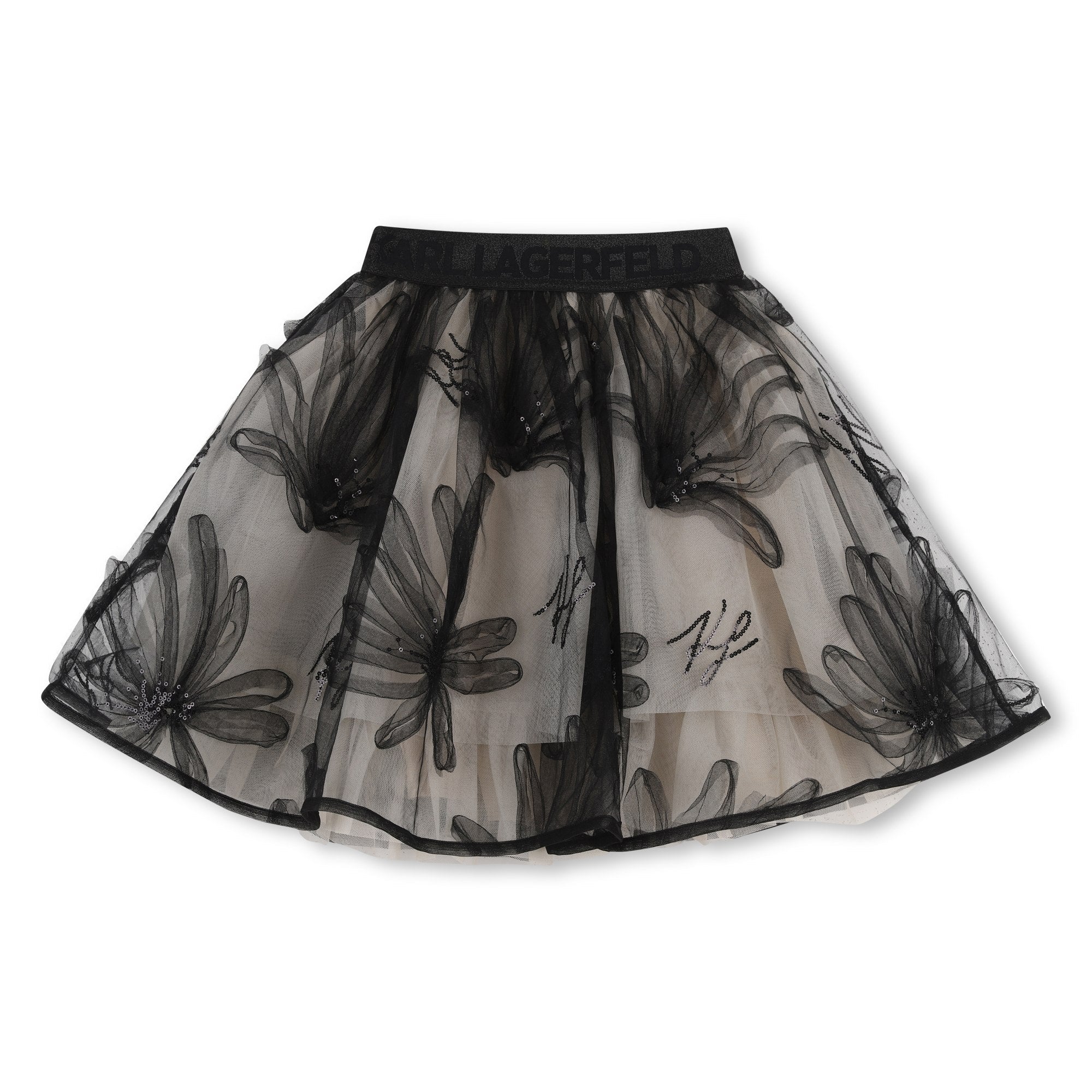 Karl LagerfeldFloral Tulle Skirt3617166066046SAVANNA