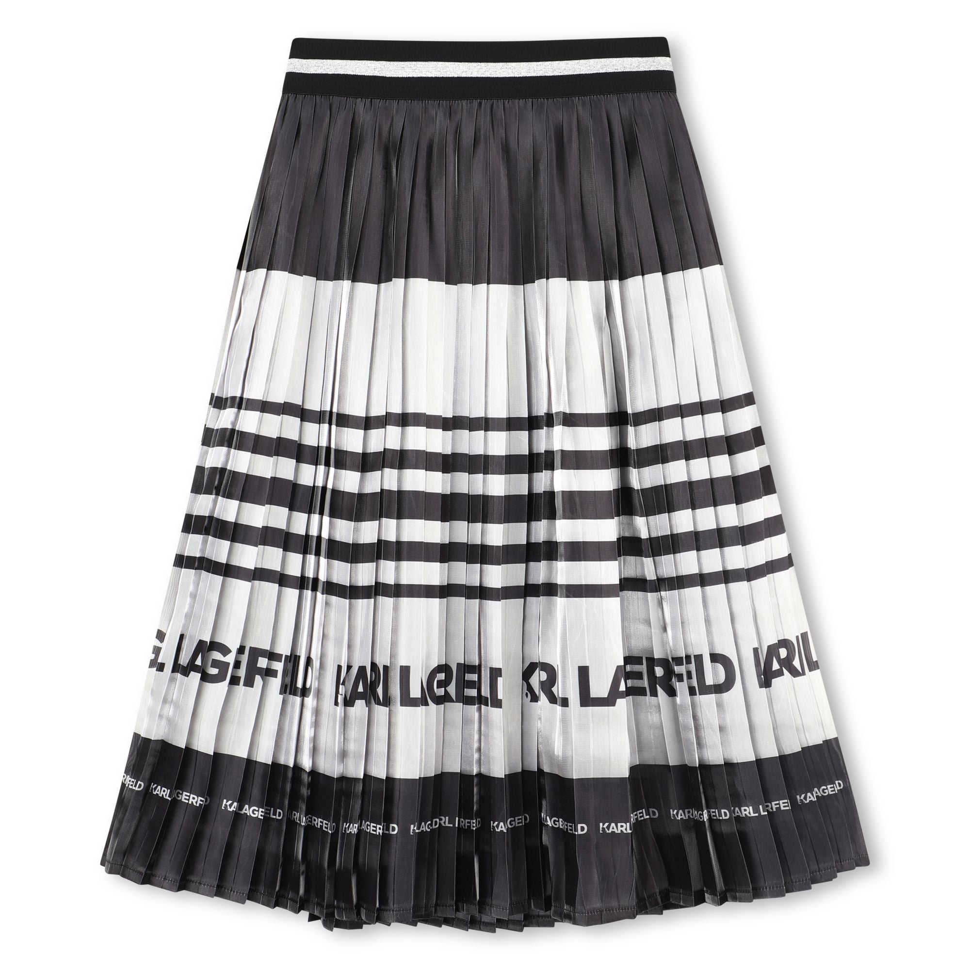 Karl LagerfeldLogo Pleated Skirt3617165749773SAVANNA