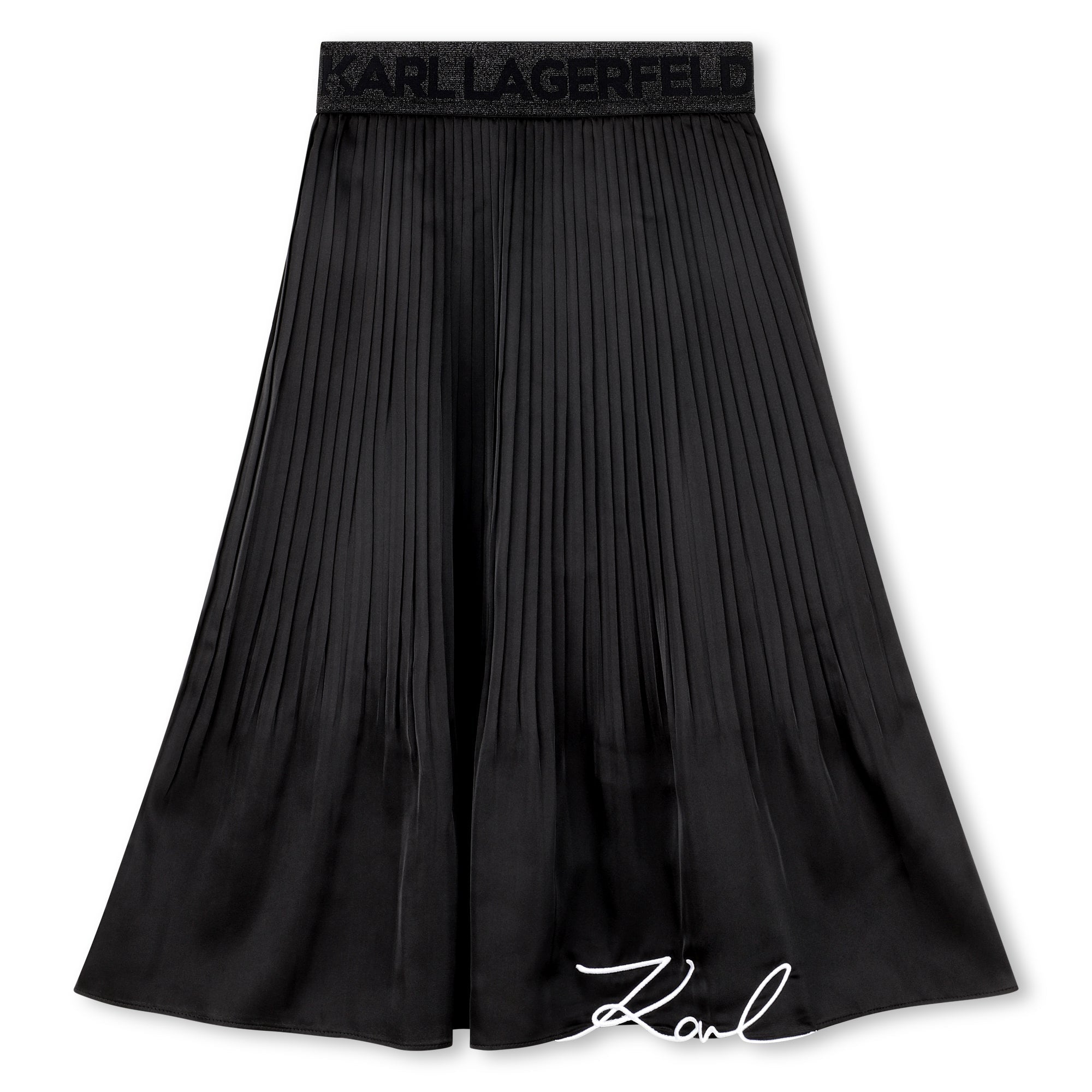 Karl LagerfeldLogo Pleated Skirt3617165943362SAVANNA