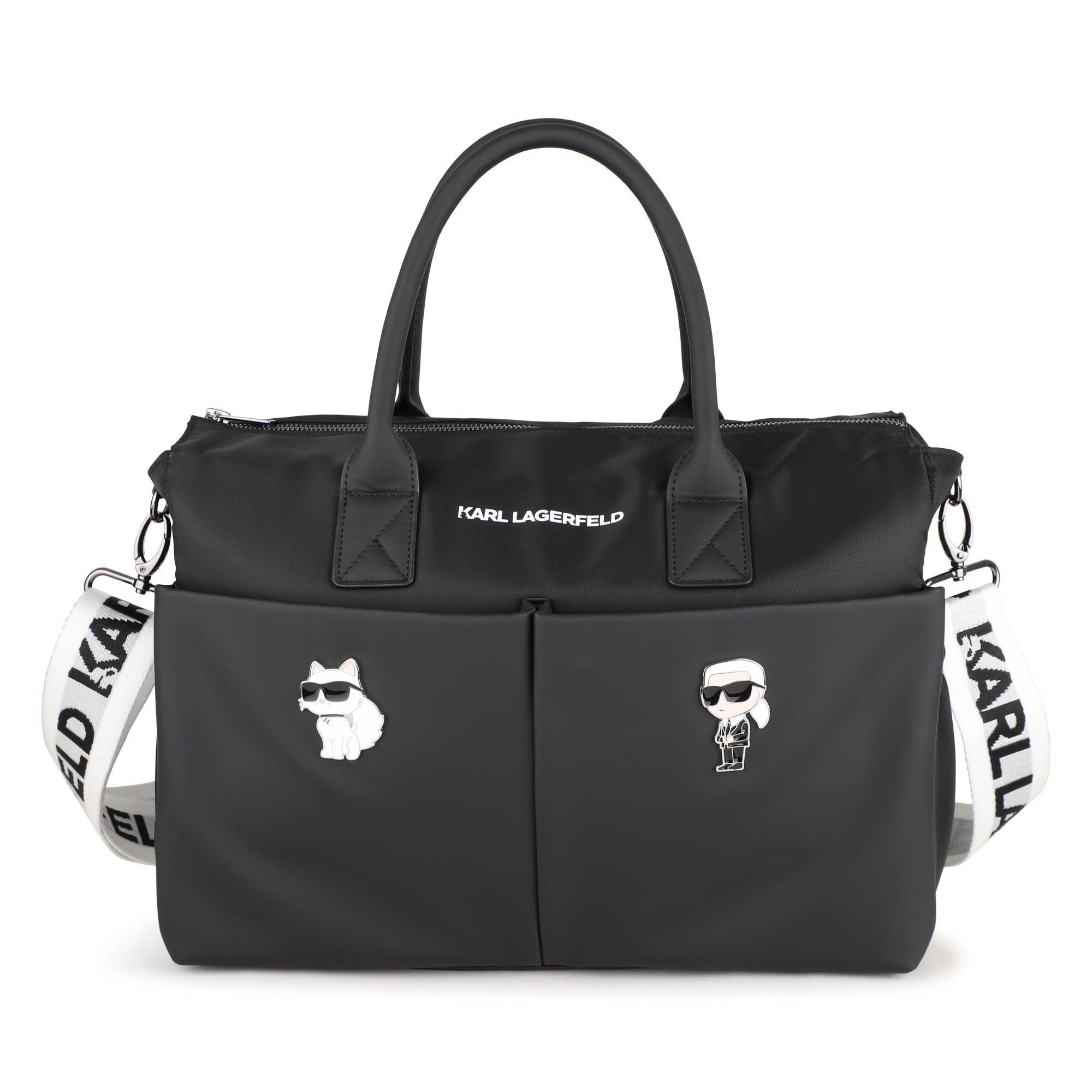 Karl LagerfeldLogo Print Changing Bag3617165961328SAVANNA