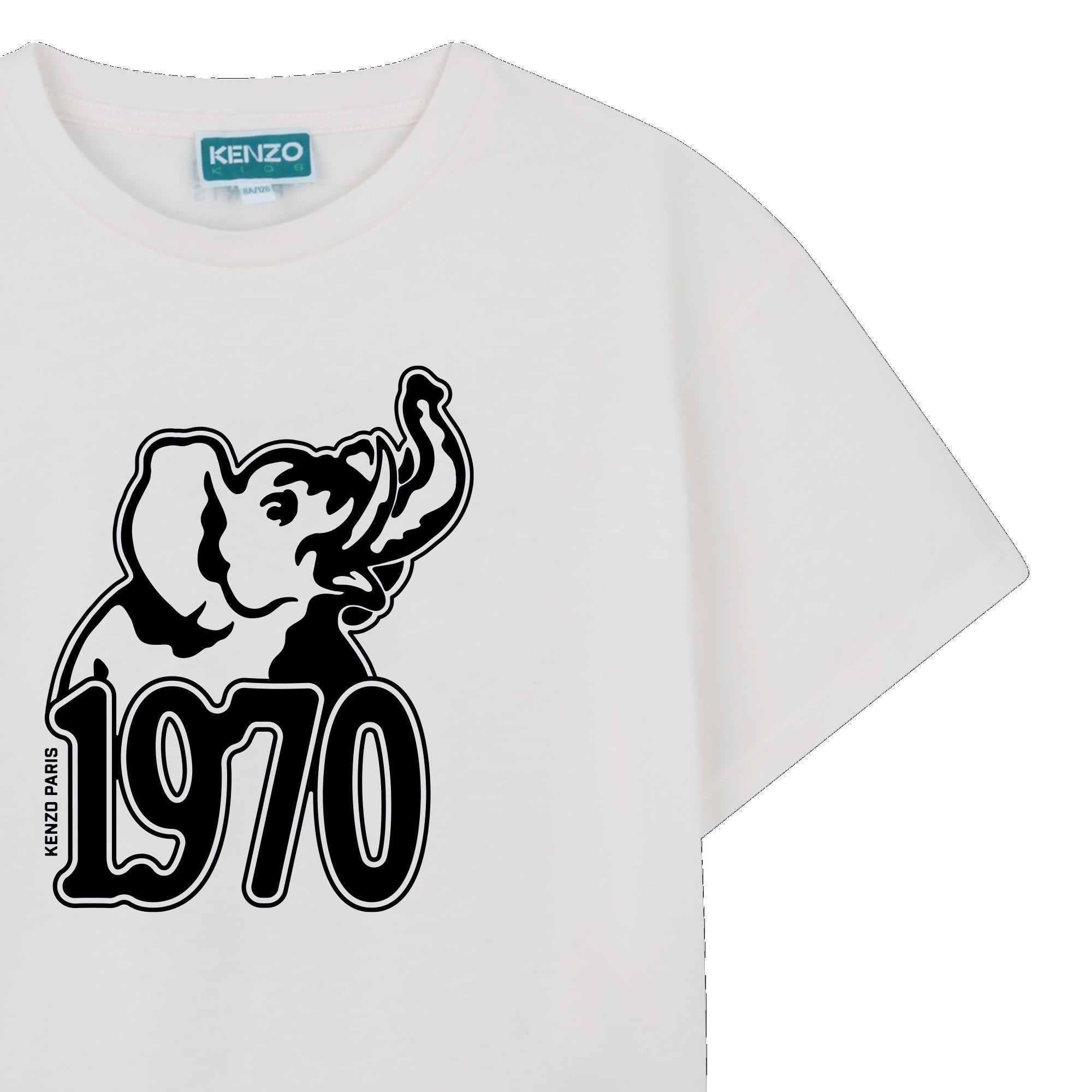 KENZO1970 Elephant Logo T-Shirt3617165962899SAVANNA