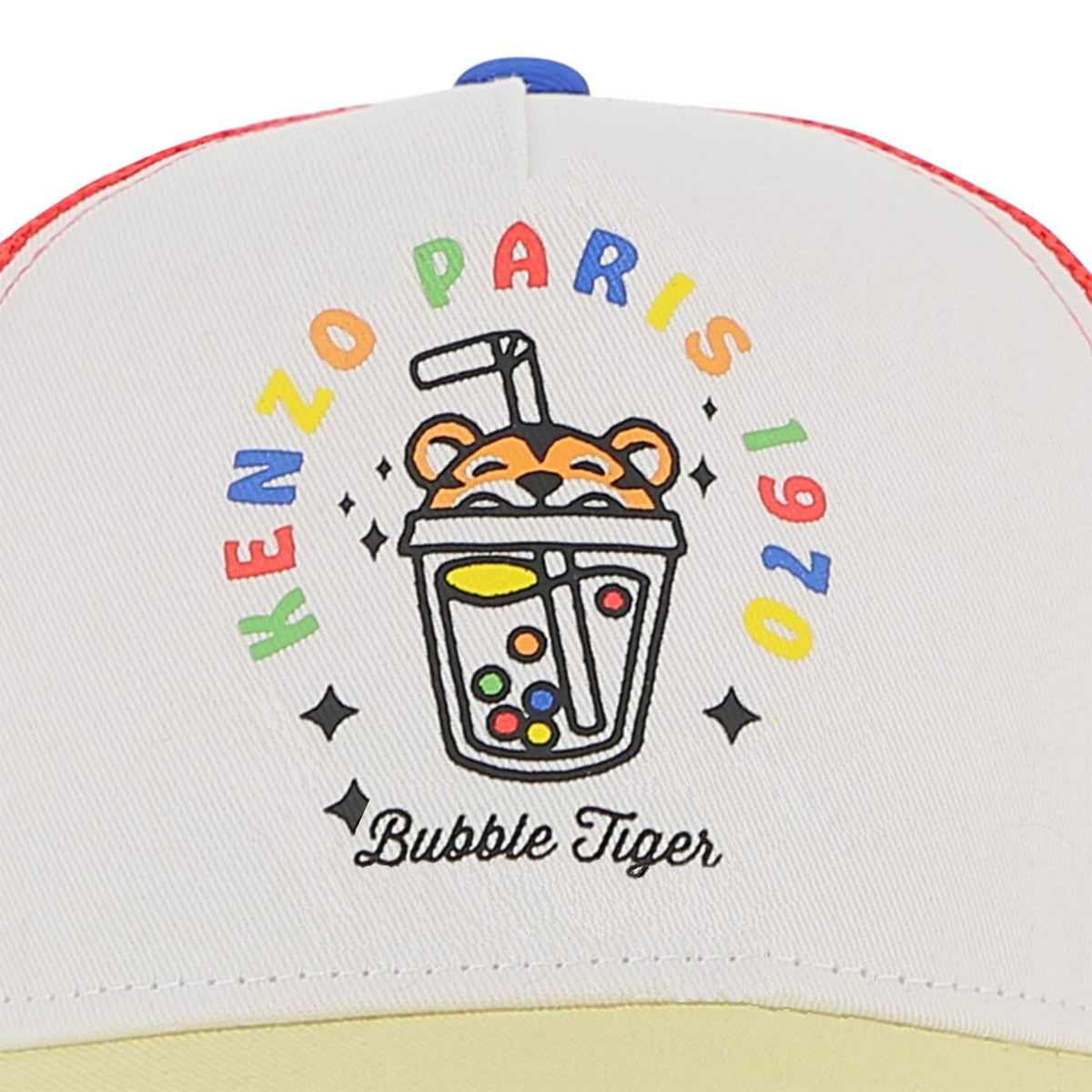 KENZOBubble Tiger Mesh CapSAVANNA