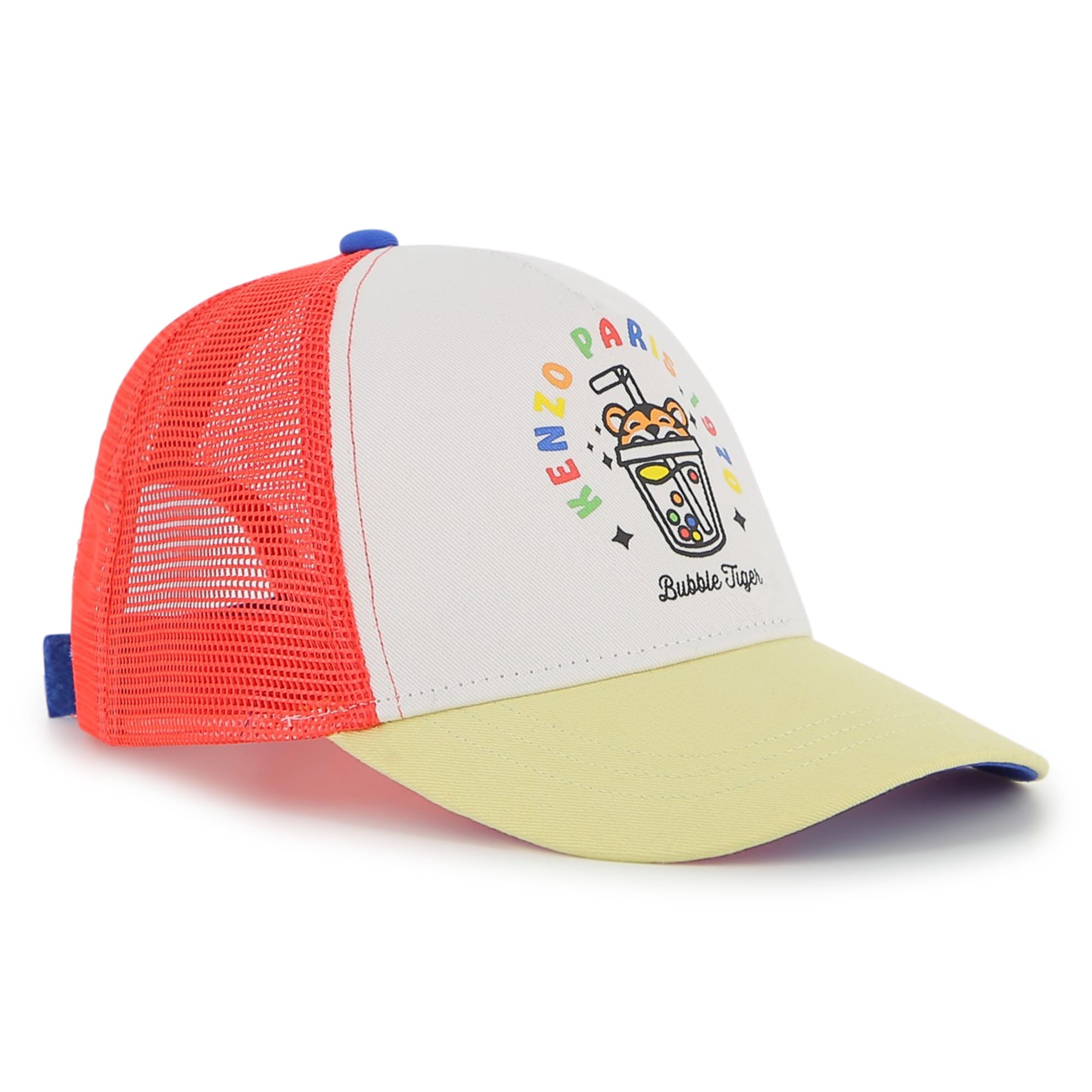 KENZOBubble Tiger Mesh CapSAVANNA
