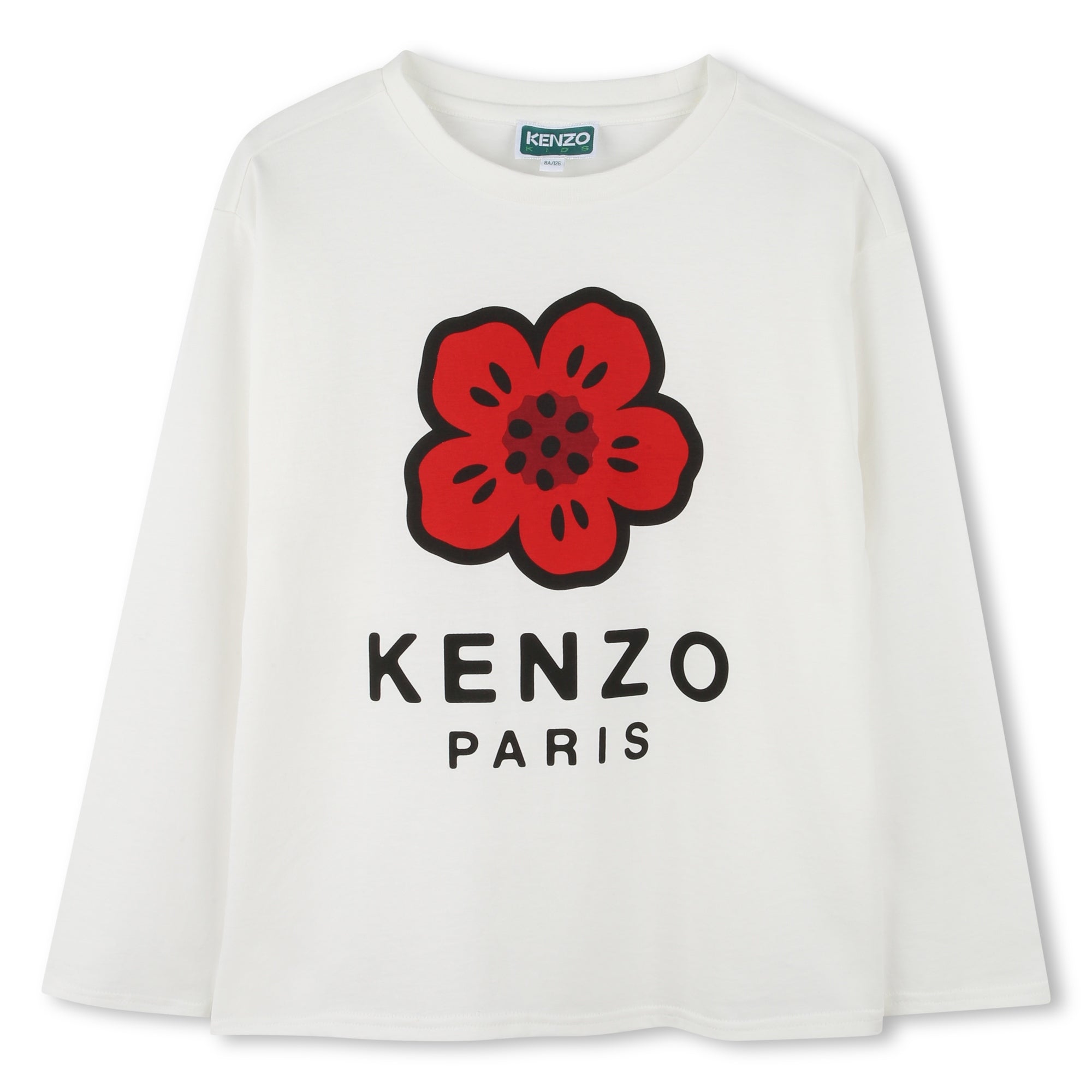 KENZOFlower Logo Long Sleeve Top3617165594939SAVANNA